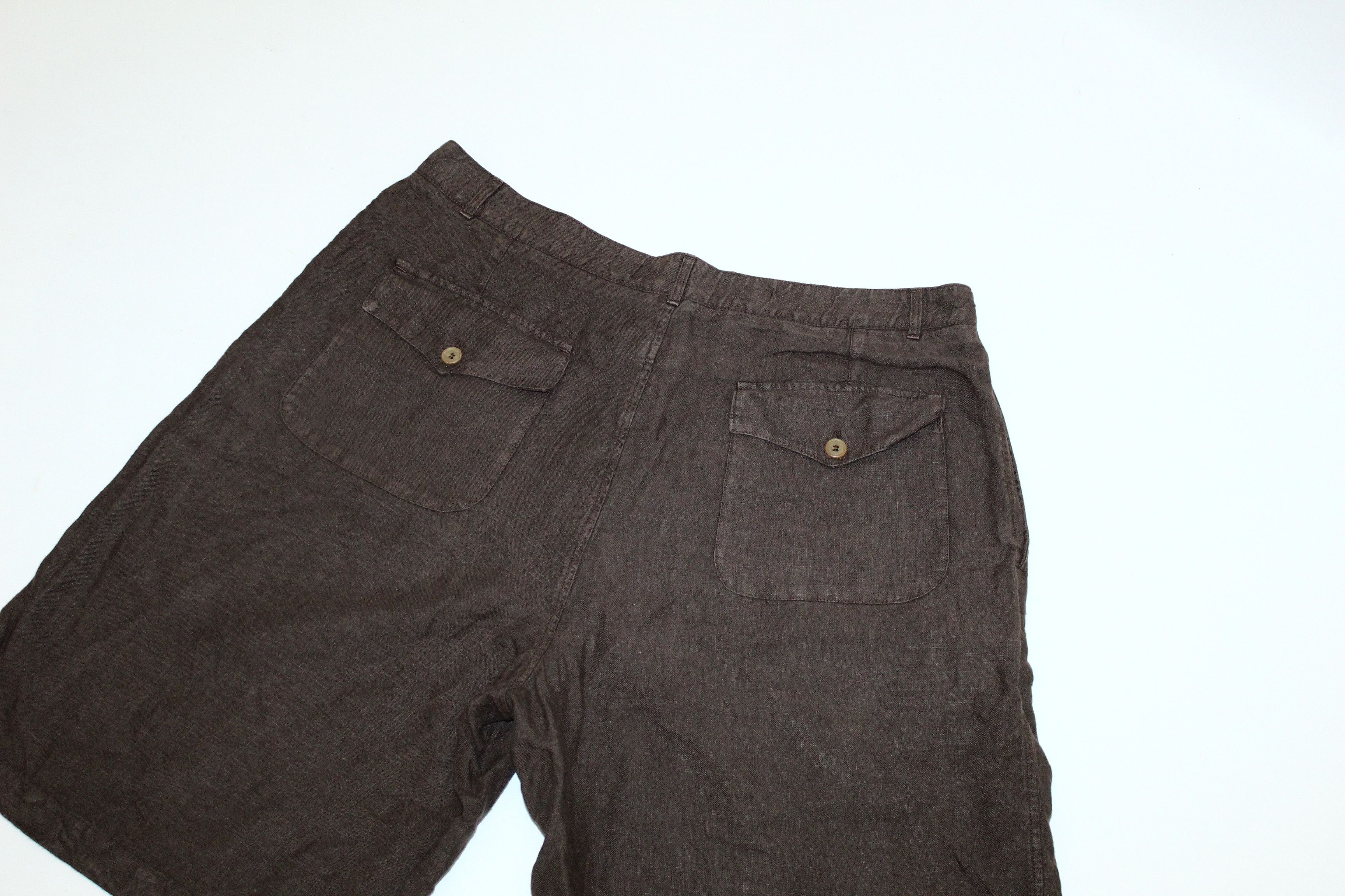 Etro Etro Milano Relax fit Washed Linen Casual Shorts Size US 36 / EU 52 - 10 Thumbnail