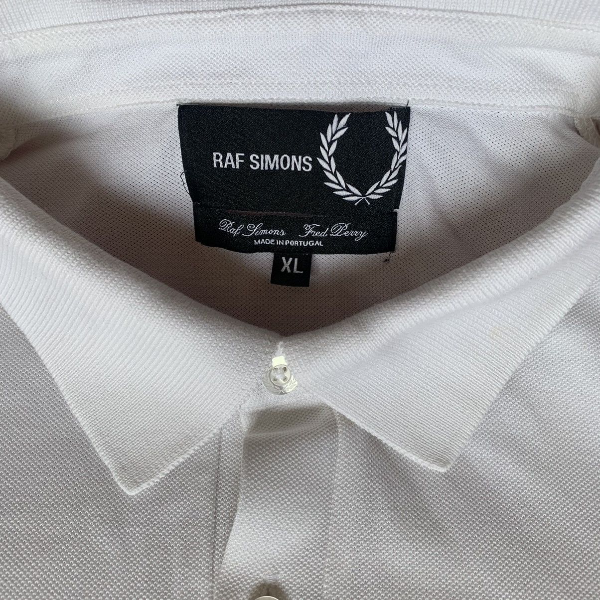 Fred Perry × Raf Simons Raf Simons x Fred Perry White polo Shirt Size US XL / EU 56 / 4 - 6 Thumbnail