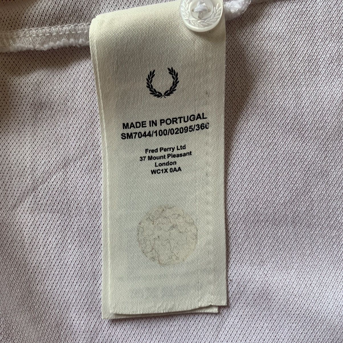 Fred Perry × Raf Simons Raf Simons x Fred Perry White polo Shirt Size US XL / EU 56 / 4 - 5 Thumbnail