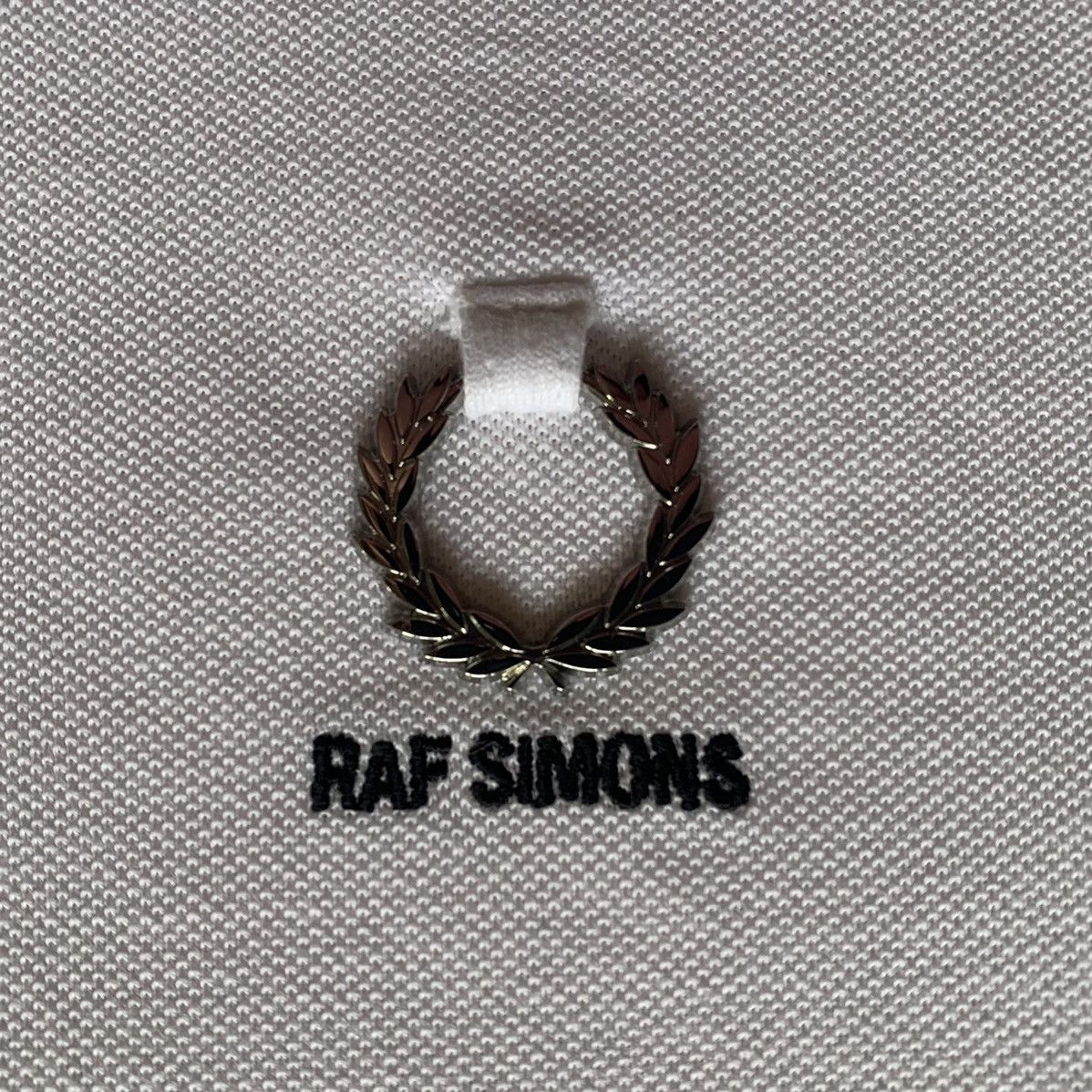 Fred Perry × Raf Simons Raf Simons x Fred Perry White polo Shirt Size US XL / EU 56 / 4 - 4 Thumbnail