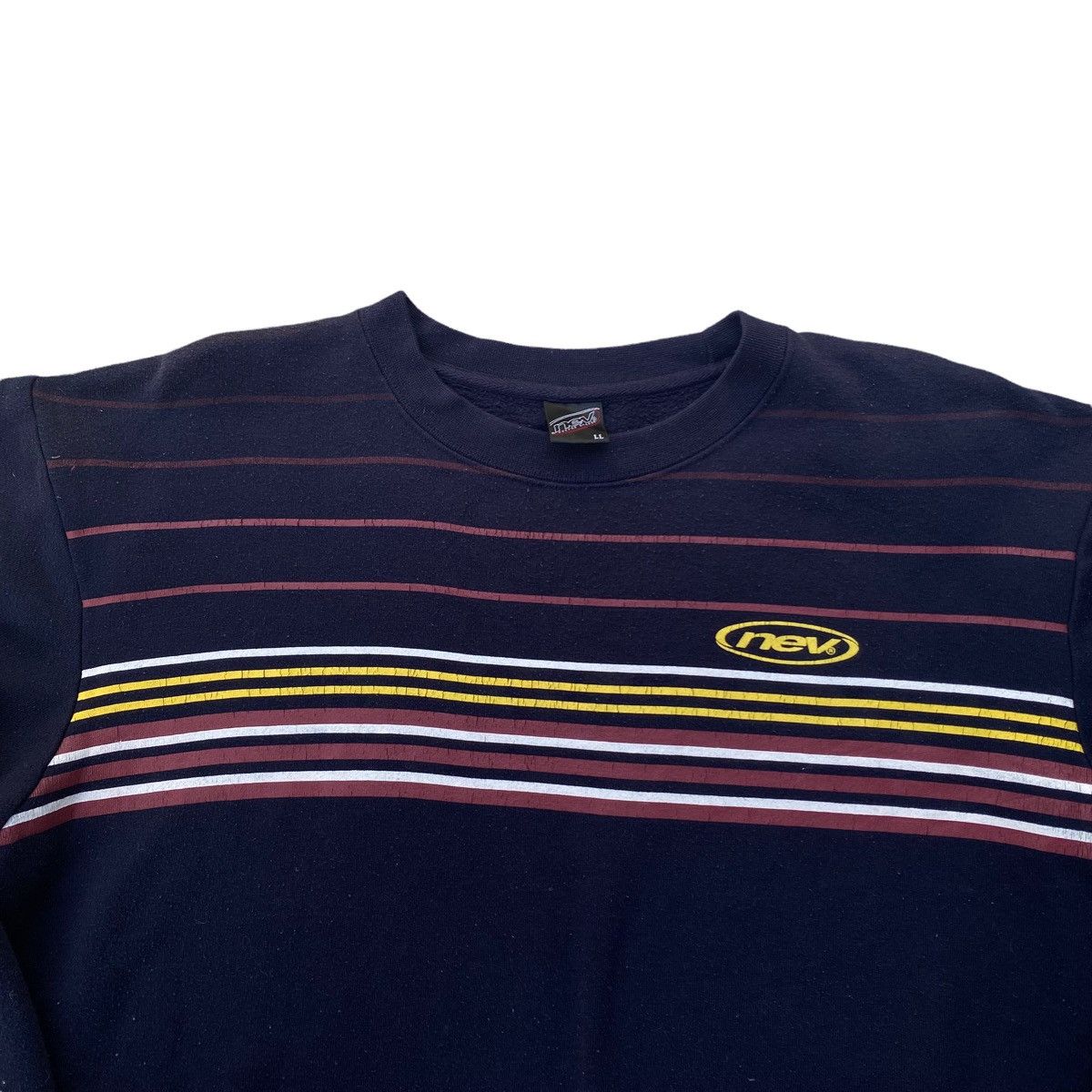 Vintage Nev Surf Revival Stripe Vintage Sweatshirt. #Y Size US XL / EU 56 / 4 - 2 Thumbnail