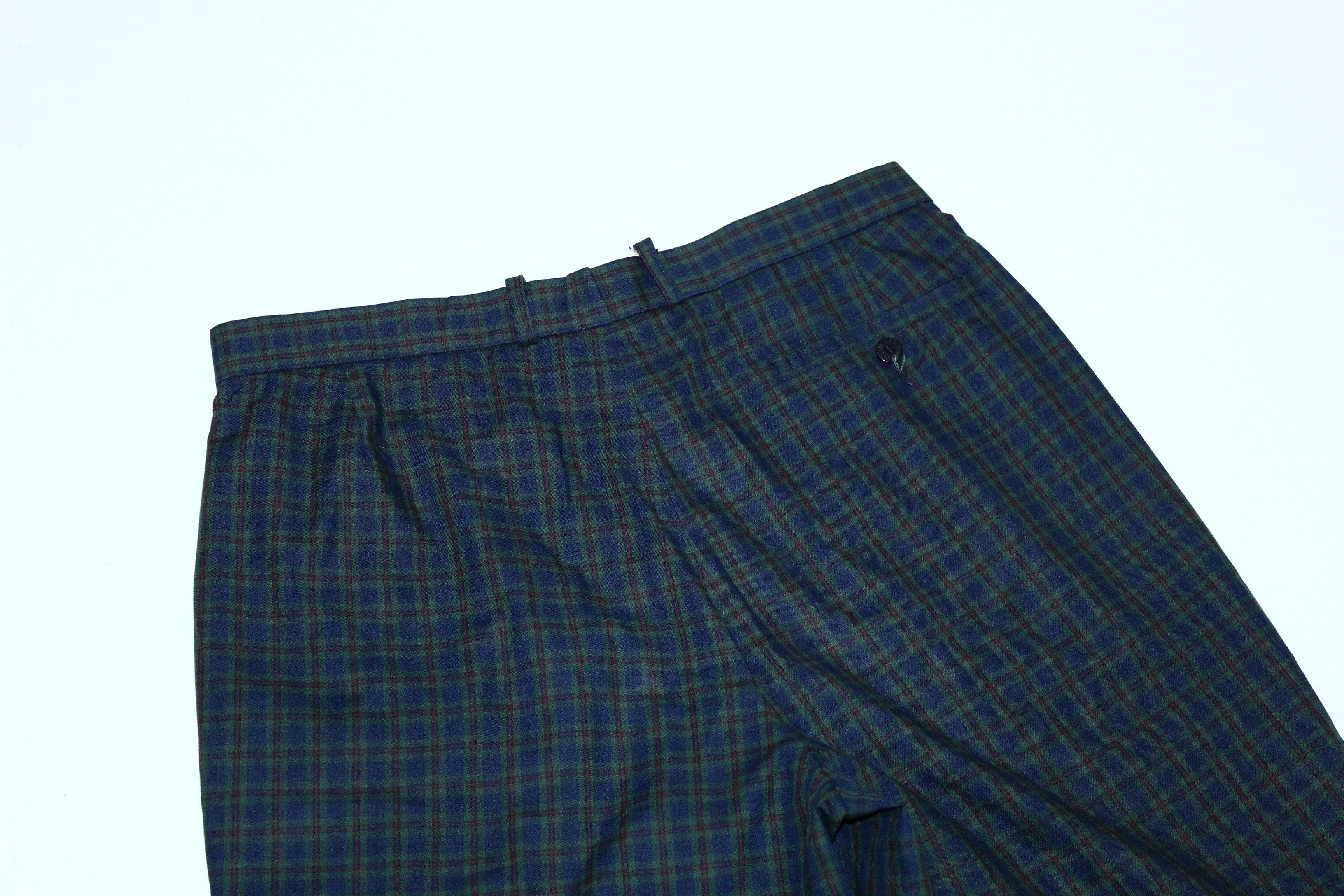 Lacoste VTG🔥80s Chemise Lacoste Checkered Bermuda Shorts Size US 31 - 8 Thumbnail