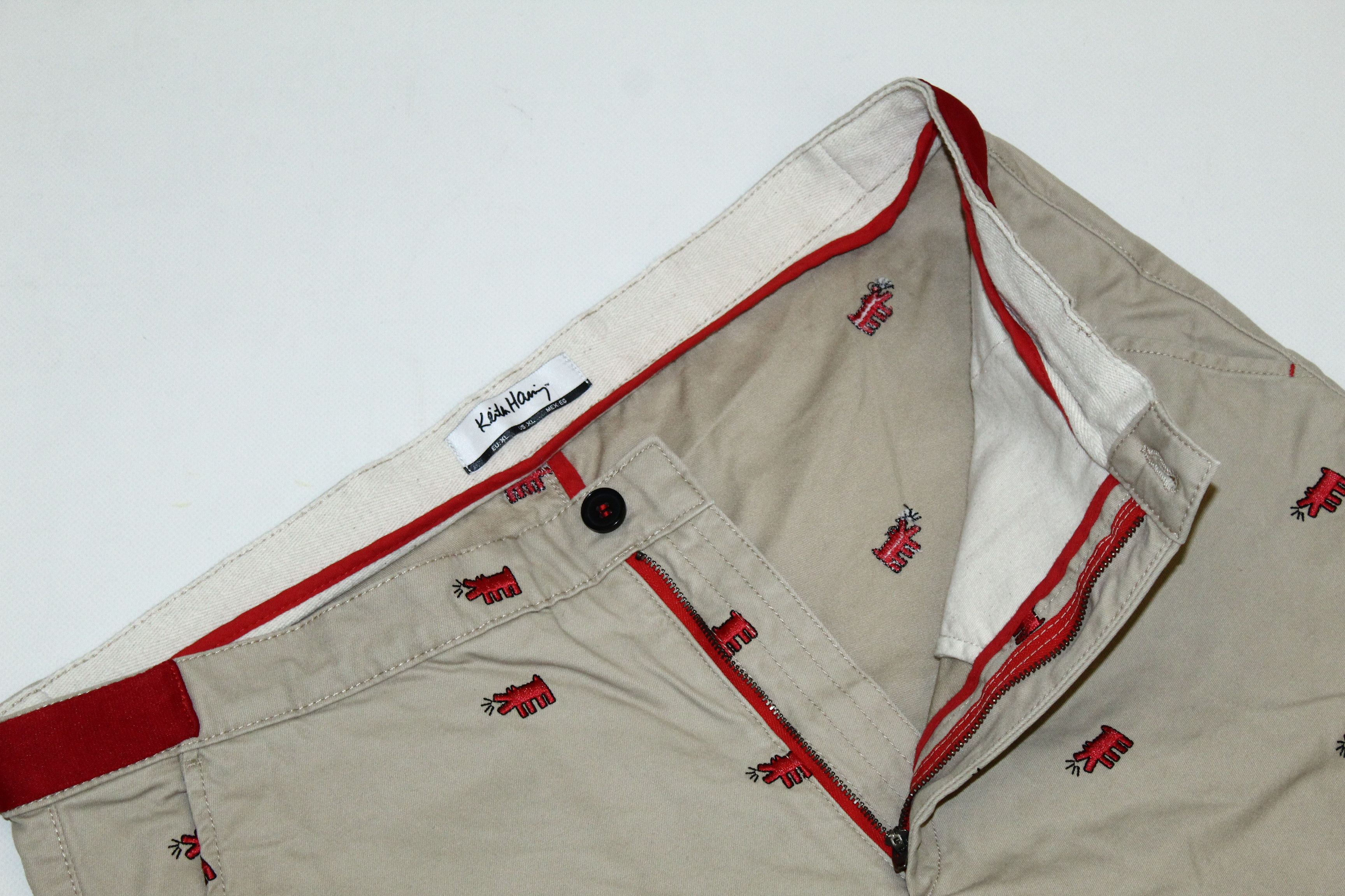 Keith Haring Keith Harring Dog Multilogo Embroidery Bermuda Shorts Size US 36 / EU 52 - 5 Thumbnail