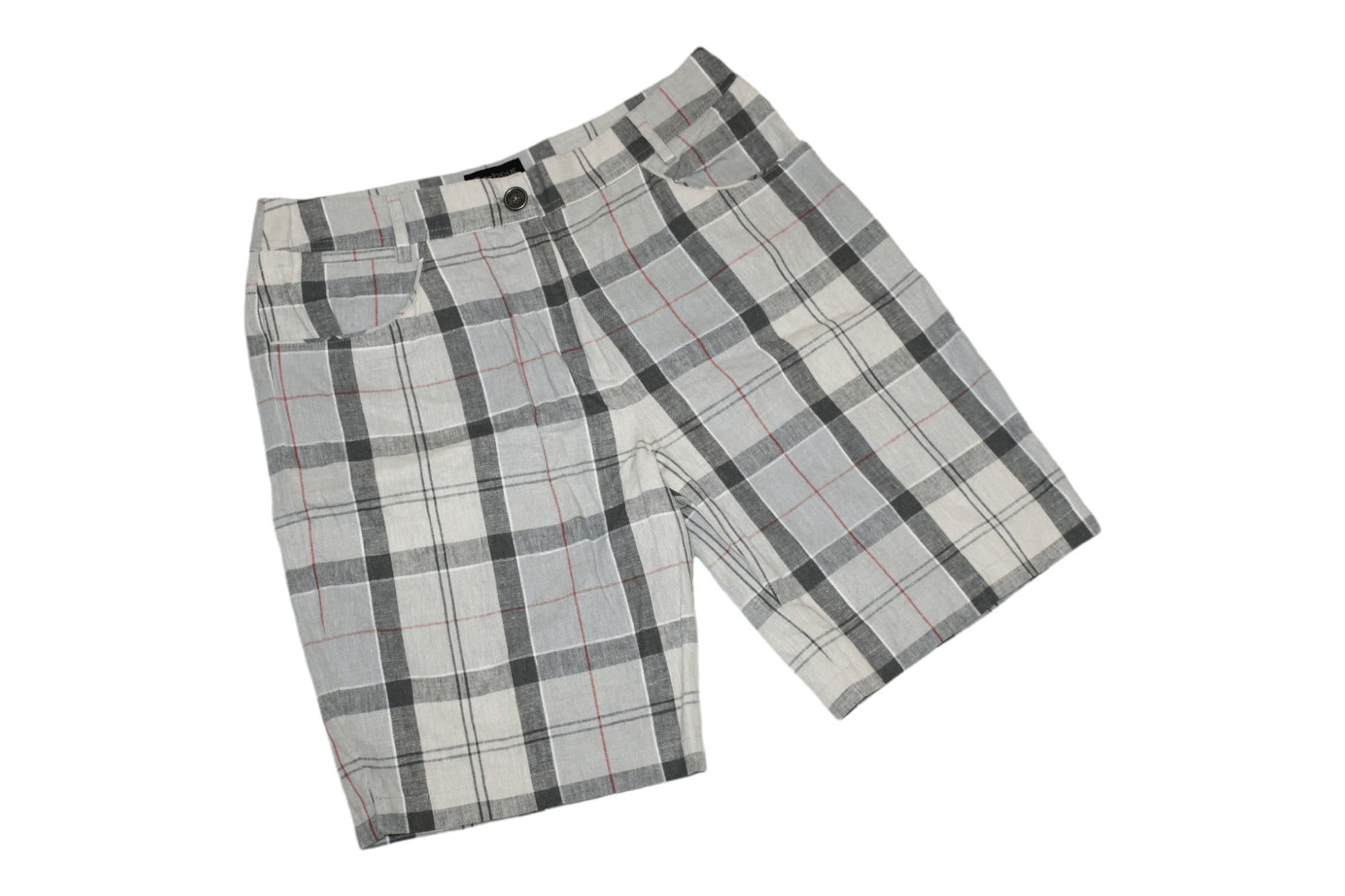 Barbour Barbour Tartan Linen Blend Bermuda Shorts Size US 30 / EU 46 - 1 Thumbnail