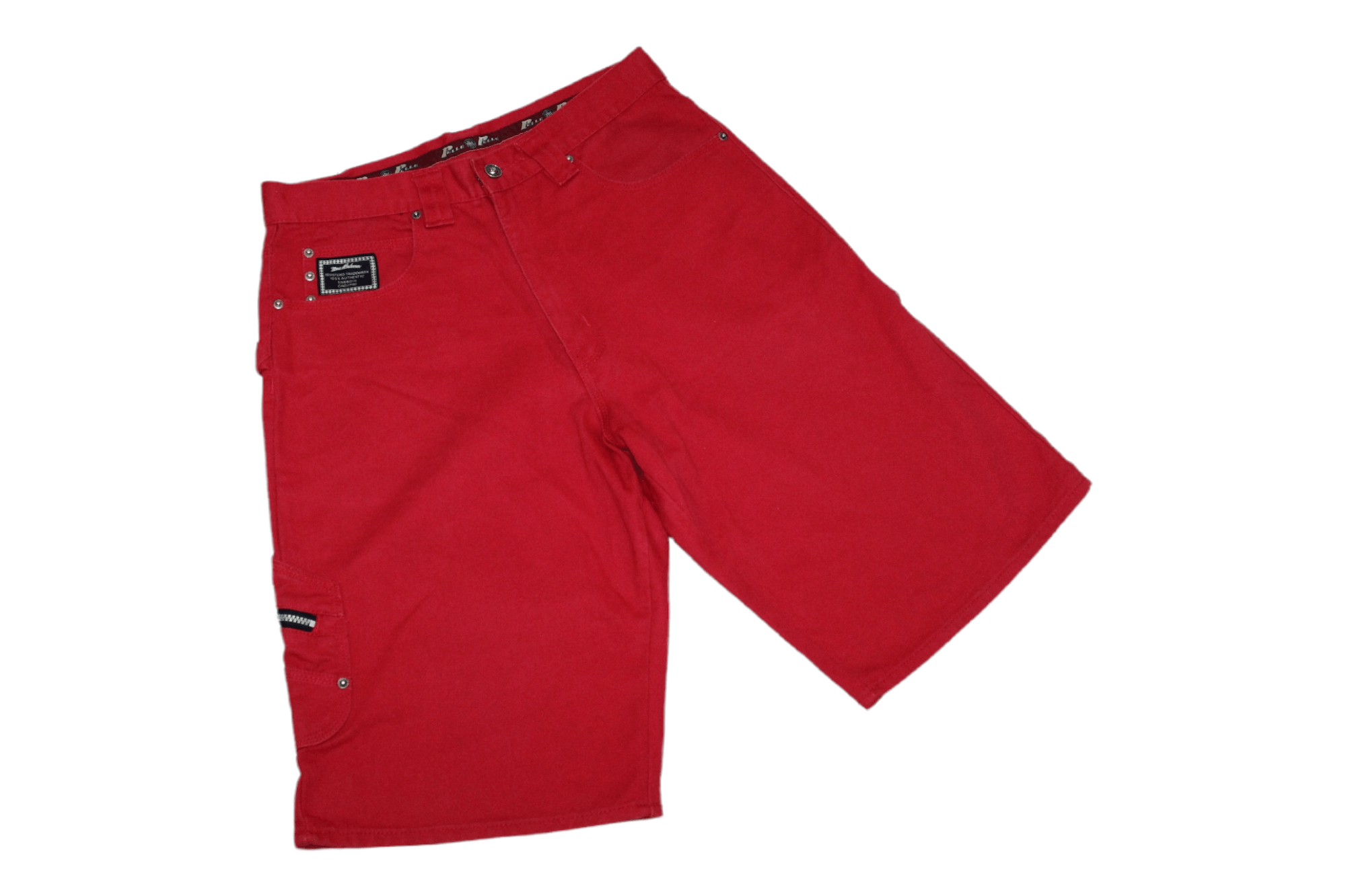 Pelle Pelle RARE💥90's Pelle Pelle OG Baggy Rap Denim Shorts Size US 32 / EU 48 - 2 Thumbnail