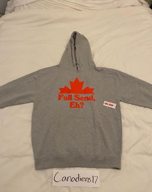 Full Send Full Send Eh Hoodie *BRAND NEW* Size US L / EU 52-54 / 3 - 3 Thumbnail