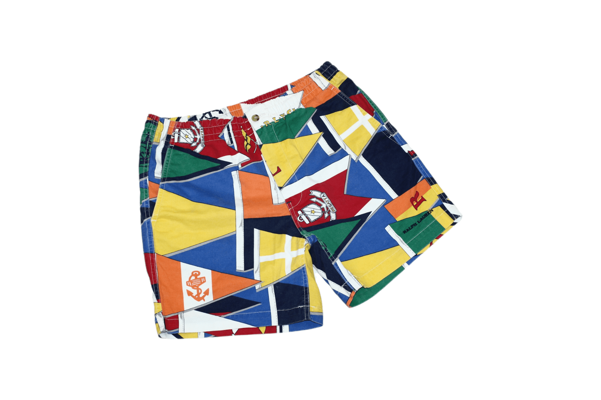 Polo Ralph Lauren 💥 RARE 💥 Polo R.L. Prepster flag print chino shorts Size US 32 / EU 48 - 1 Thumbnail