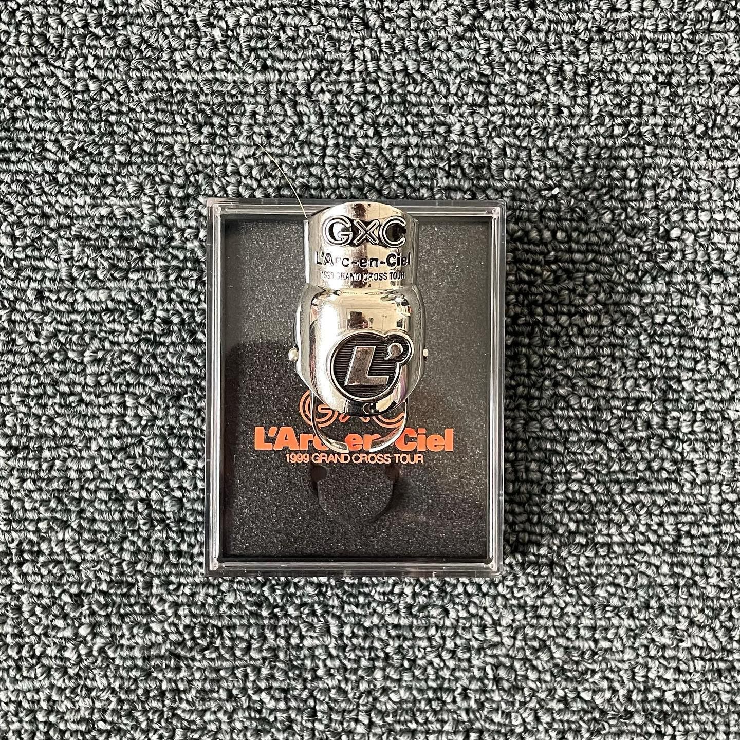 Japanese Brand watch armor ring L'Arc-en-Ciel 1999 Tour merch