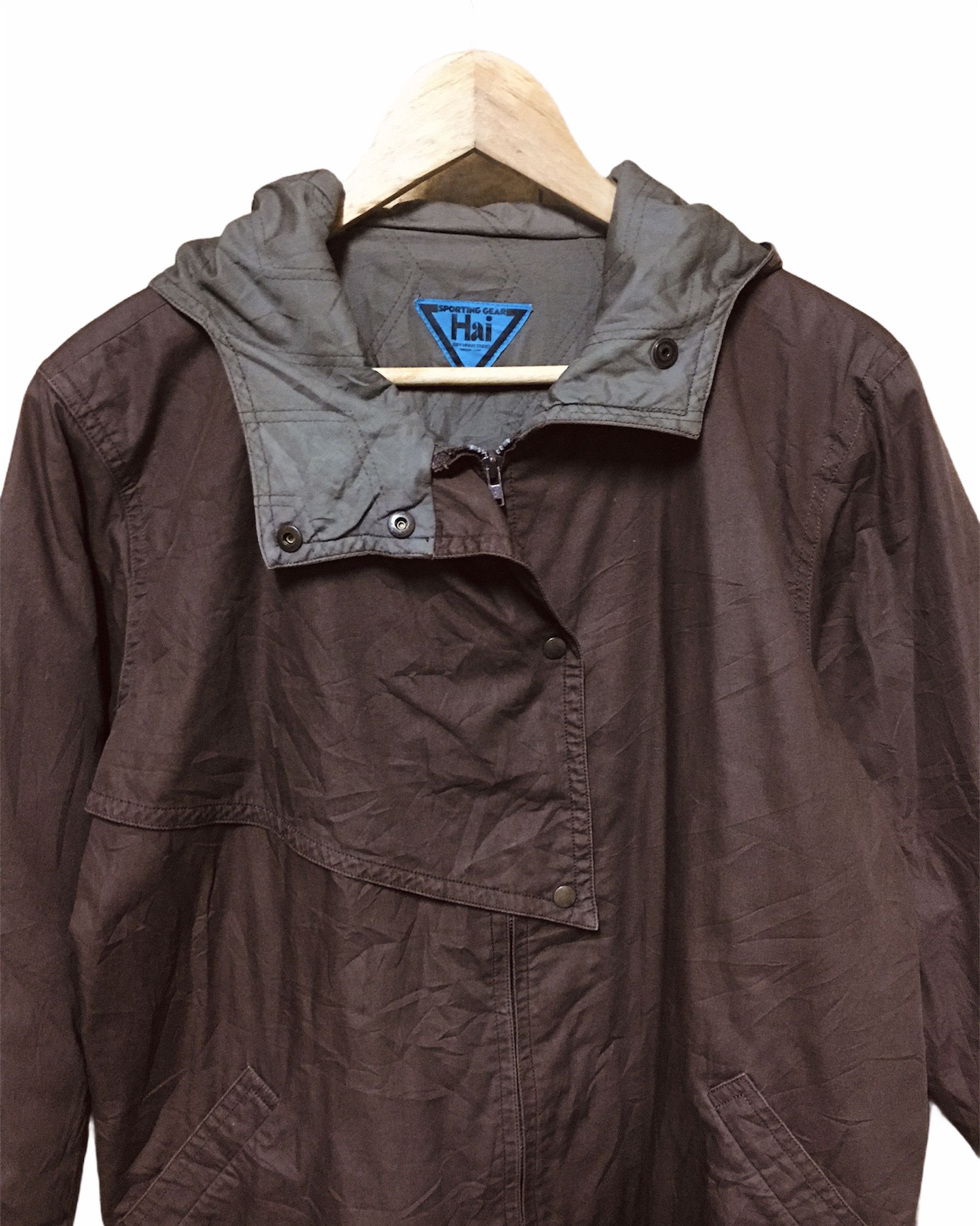 Hai Sporting Gear × Issey Miyake × Vintage Vintage Hai Sporting Gear Jacket by Issey Miyake Studio Size US M / EU 48-50 / 2 - 2 Thumbnail