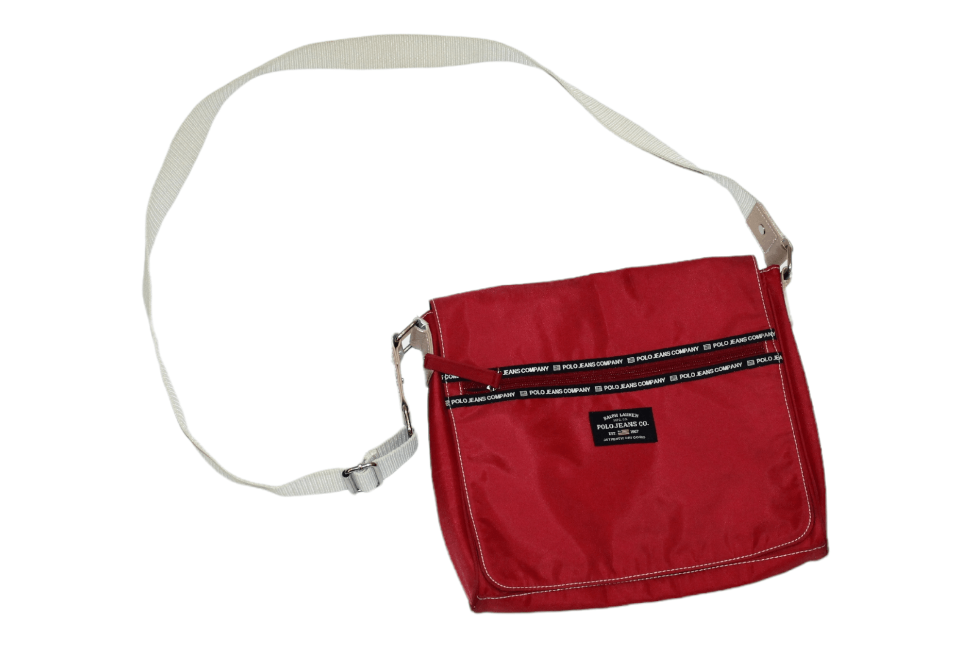 Polo Ralph Lauren VTG🔥 Polo Jeans Co. Ralph Lauren Crossbody Messanger Bag Size ONE SIZE - 1 Thumbnail