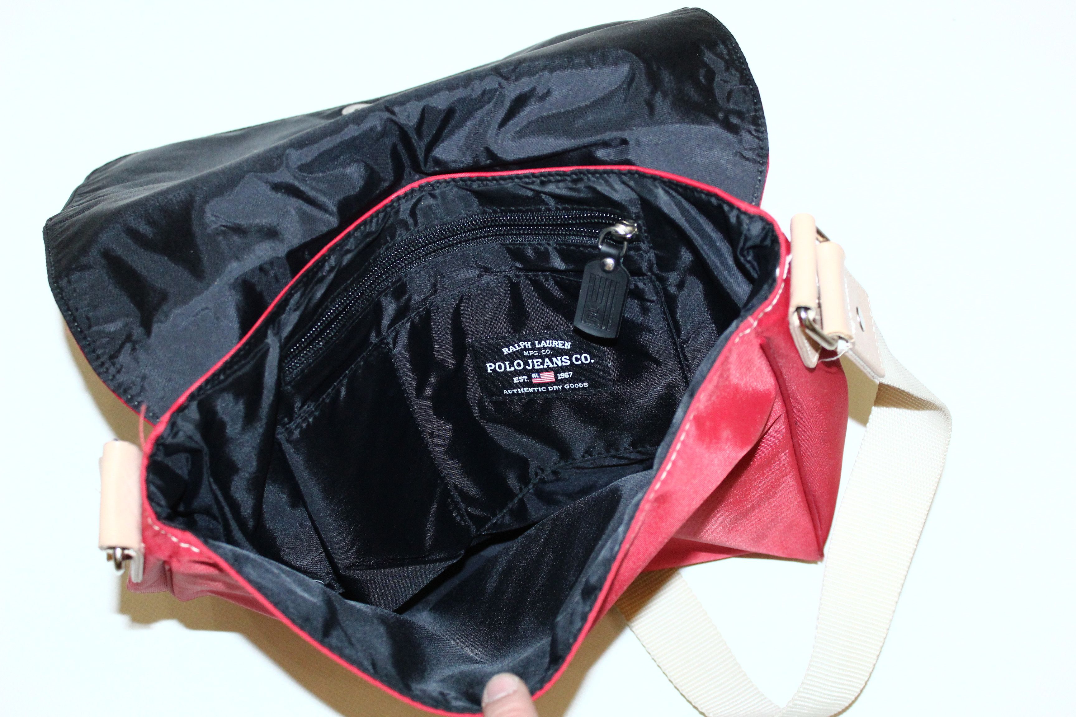 Polo Ralph Lauren VTG🔥 Polo Jeans Co. Ralph Lauren Crossbody Messanger Bag Size ONE SIZE - 5 Thumbnail