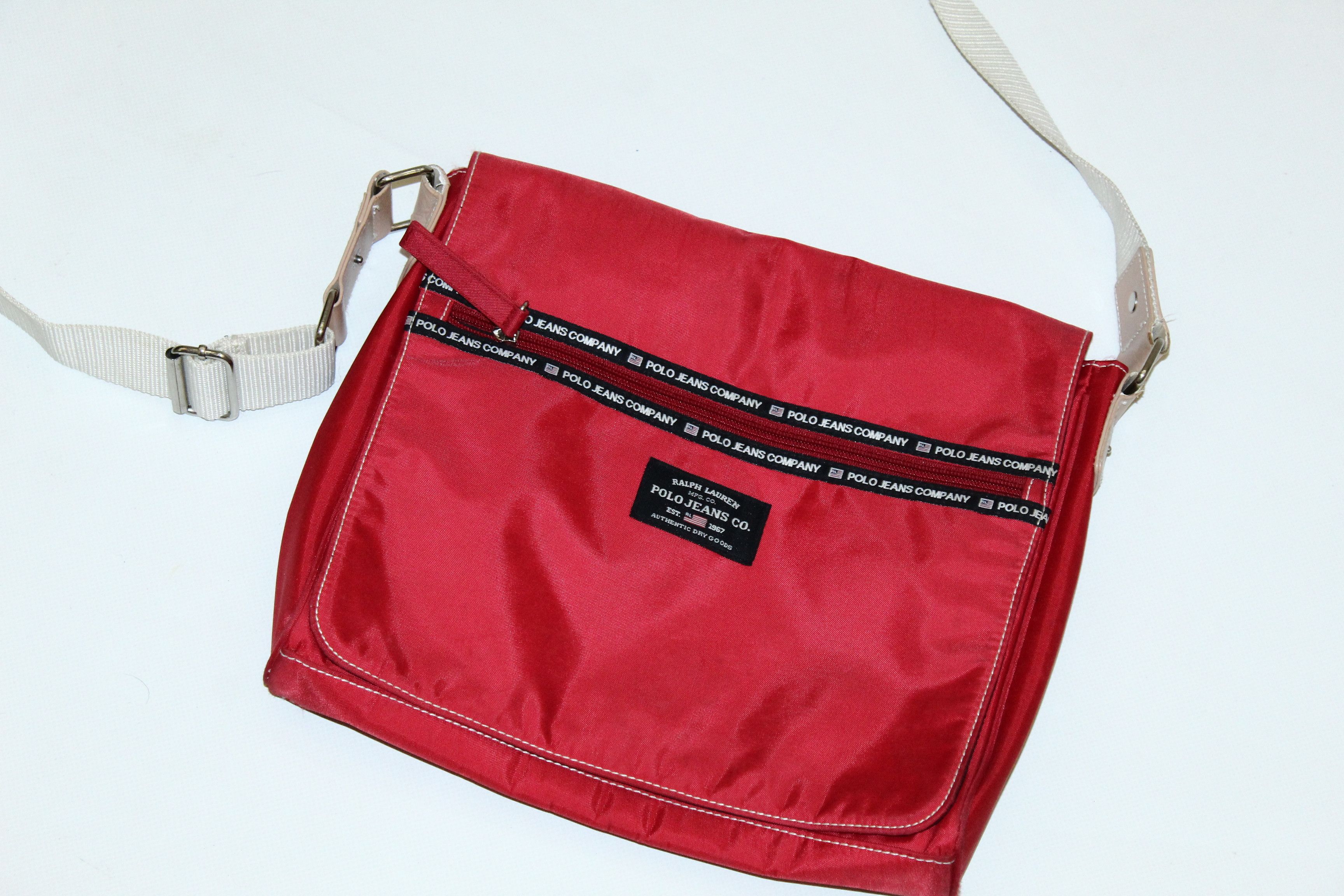 Polo Ralph Lauren VTG🔥 Polo Jeans Co. Ralph Lauren Crossbody Messanger Bag Size ONE SIZE - 3 Thumbnail