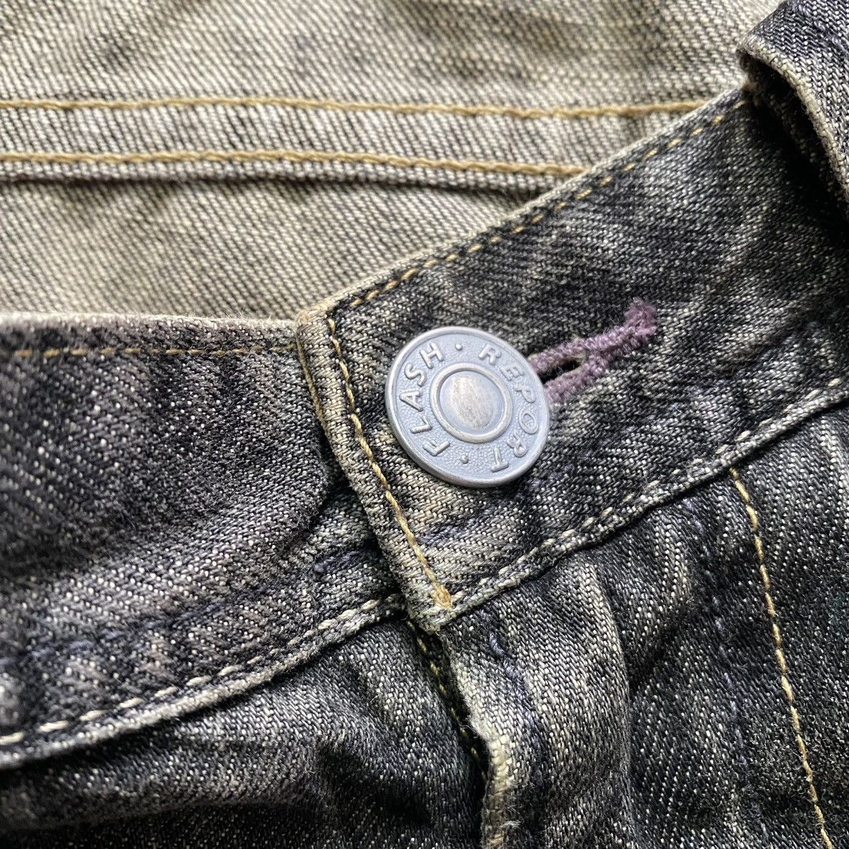 Japanese Brand Japanese Brand FLASH REPORT Denim Gemstone Jeans Size US 33 - 16 Thumbnail