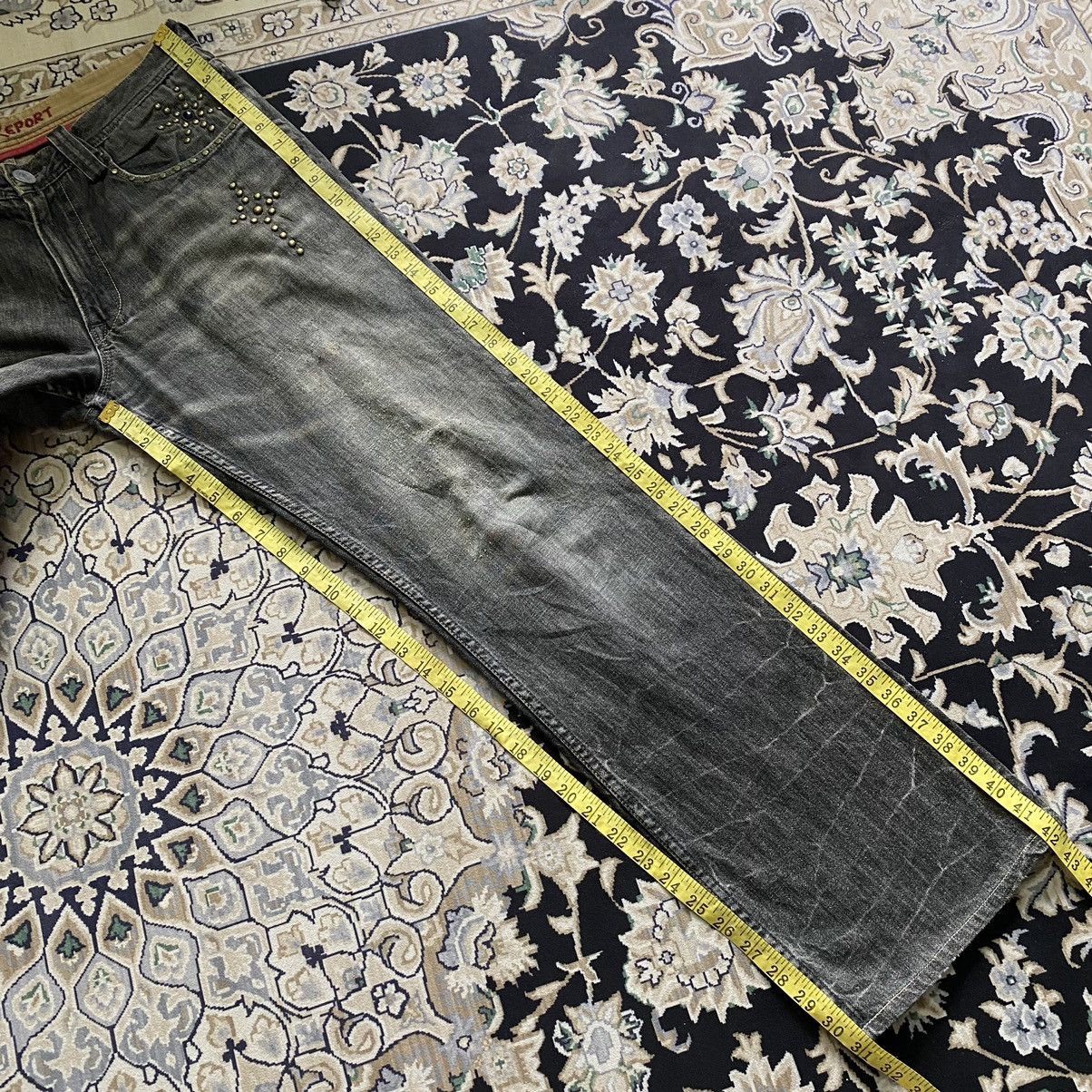 Japanese Brand Japanese Brand FLASH REPORT Denim Gemstone Jeans Size US 33 - 20 Thumbnail