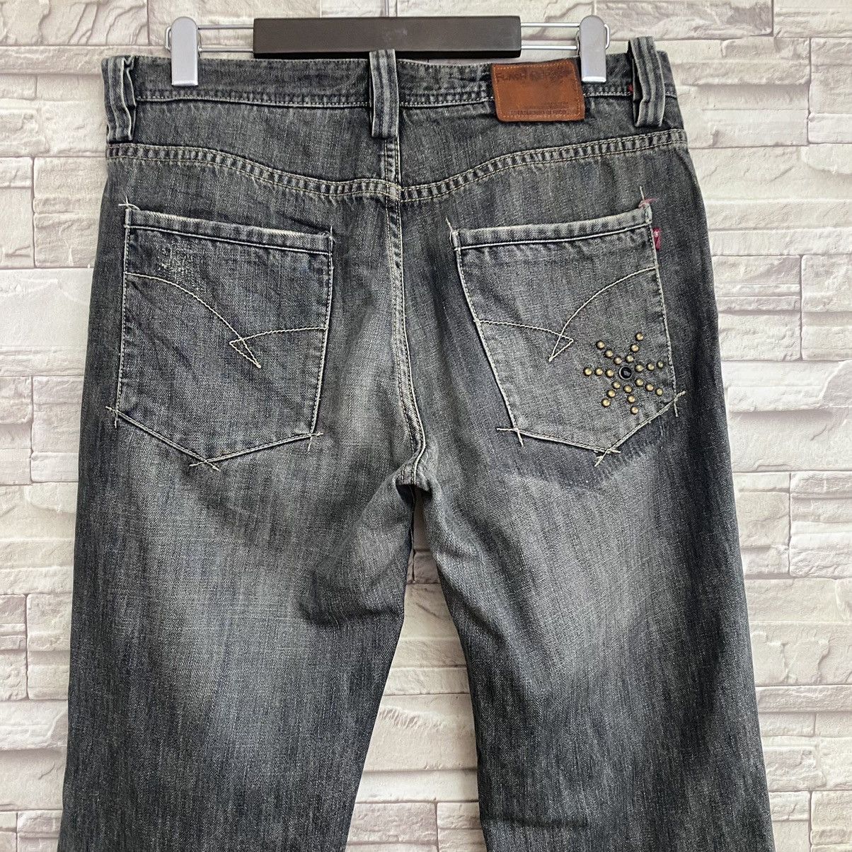 Japanese Brand Japanese Brand FLASH REPORT Denim Gemstone Jeans Size US 33 - 11 Thumbnail