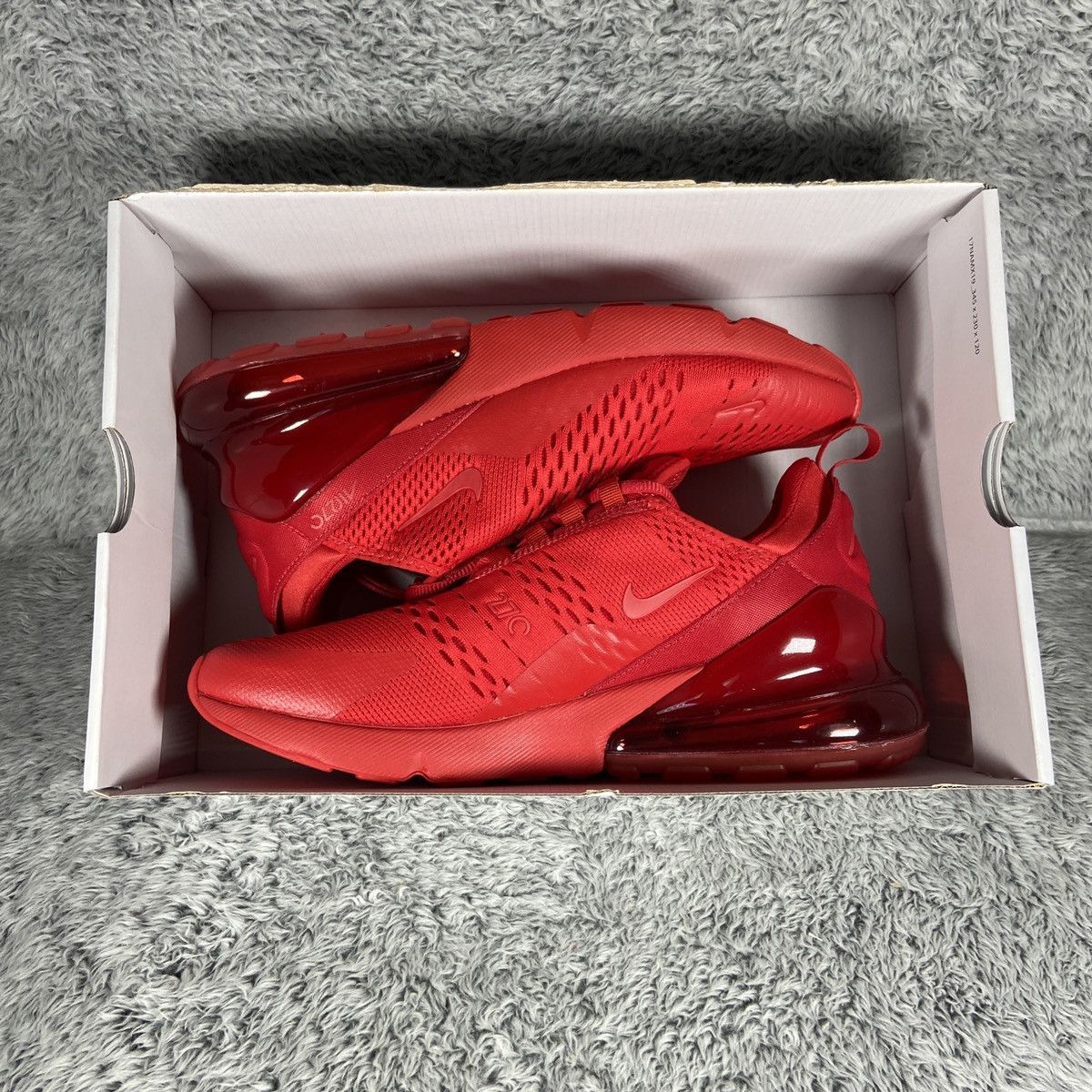 Nike Air Max 270 Men's Shoes 'University Red' Size 11