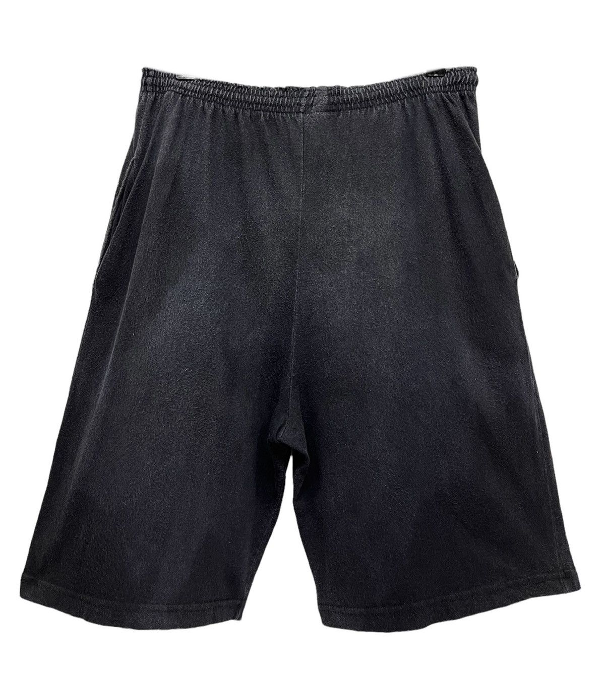 Brockum 🔥GUNS & ROSES VINTAGE92’ Faded Worn Black Cotton Shorts USA Size US 34 / EU 50 - 4 Thumbnail