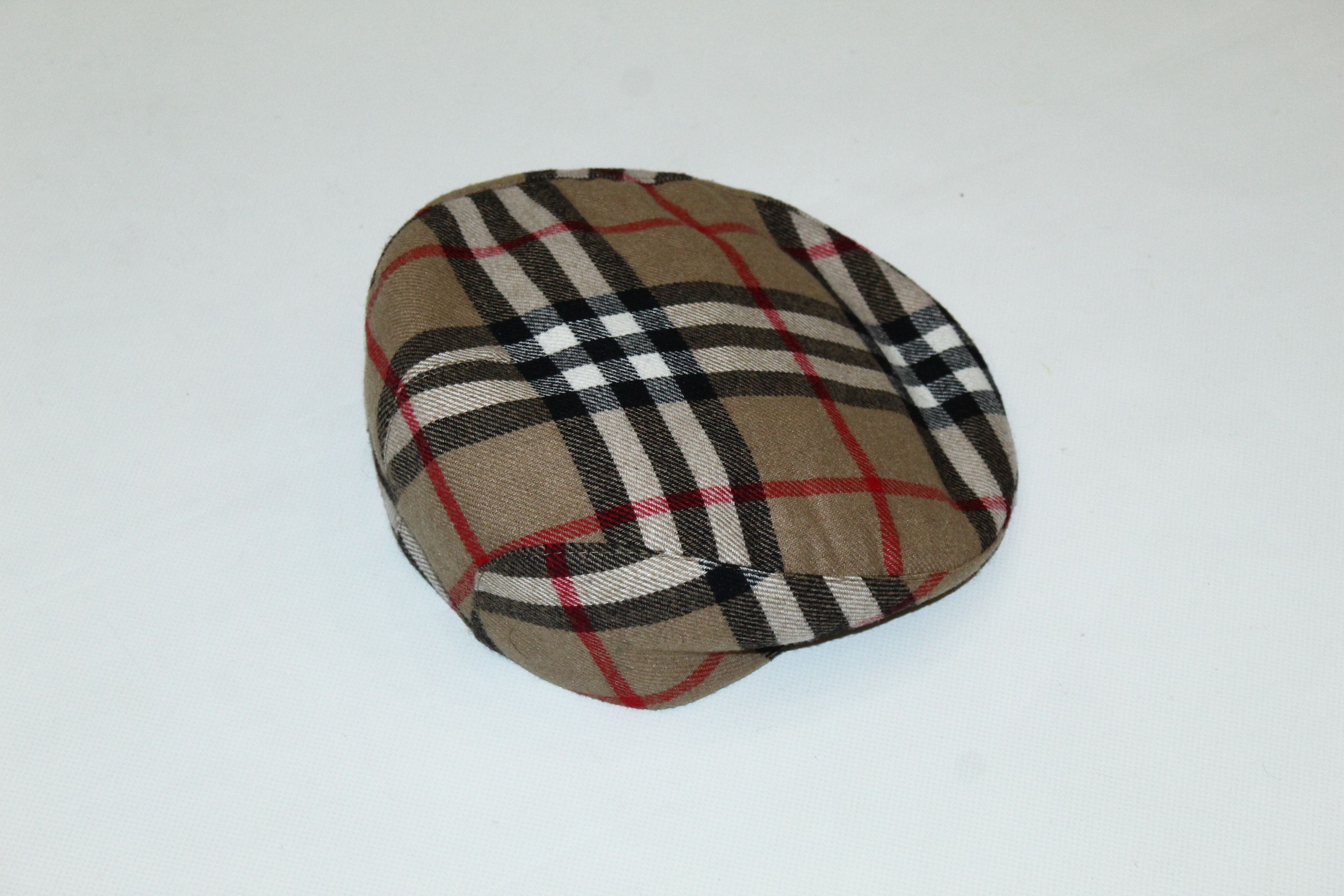 Vintage VTG🔥 80's CIMA Nova Check Flat Cap. Size ONE SIZE - 7 Thumbnail