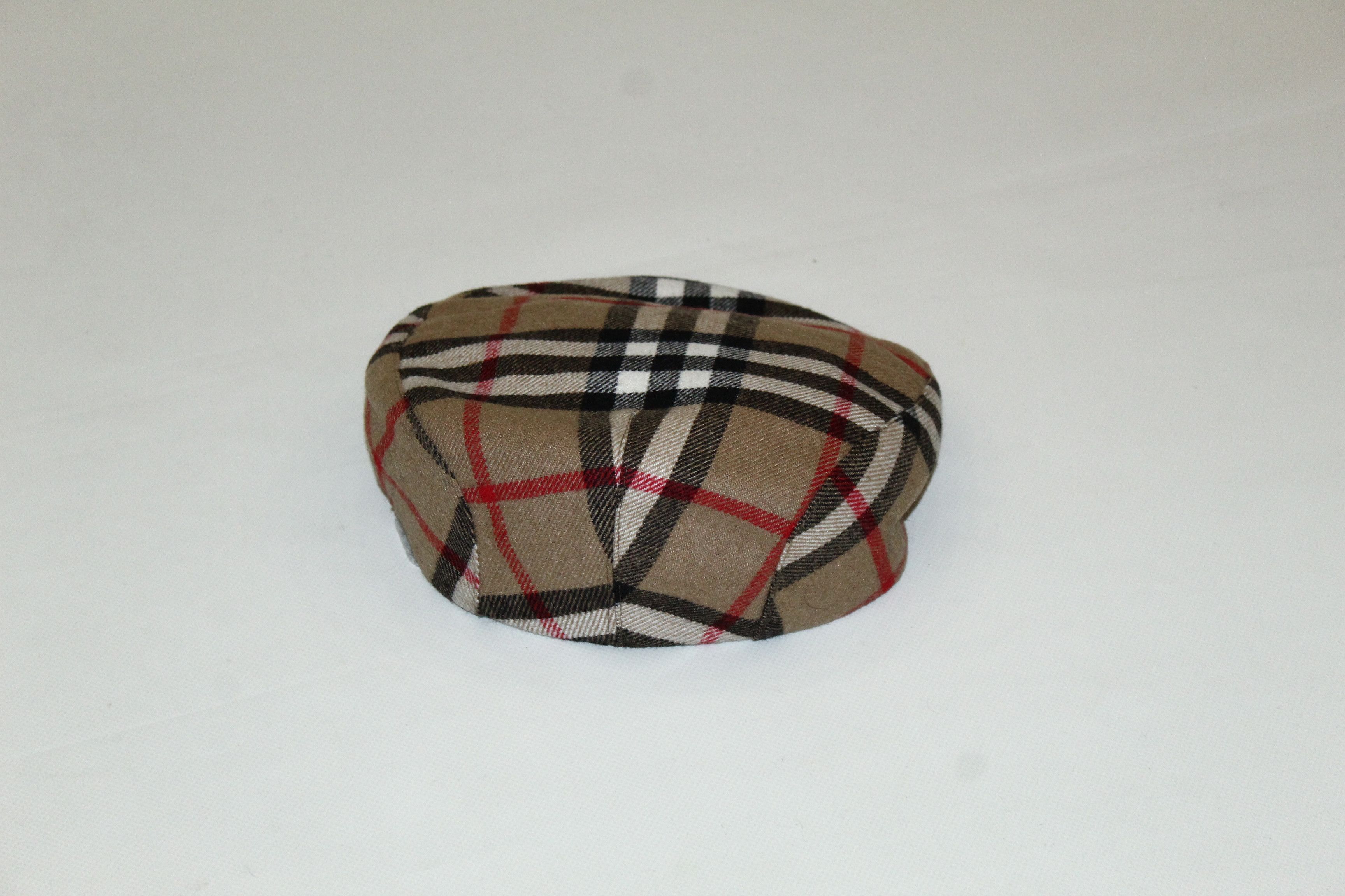 Vintage VTG🔥 80's CIMA Nova Check Flat Cap. Size ONE SIZE - 3 Thumbnail