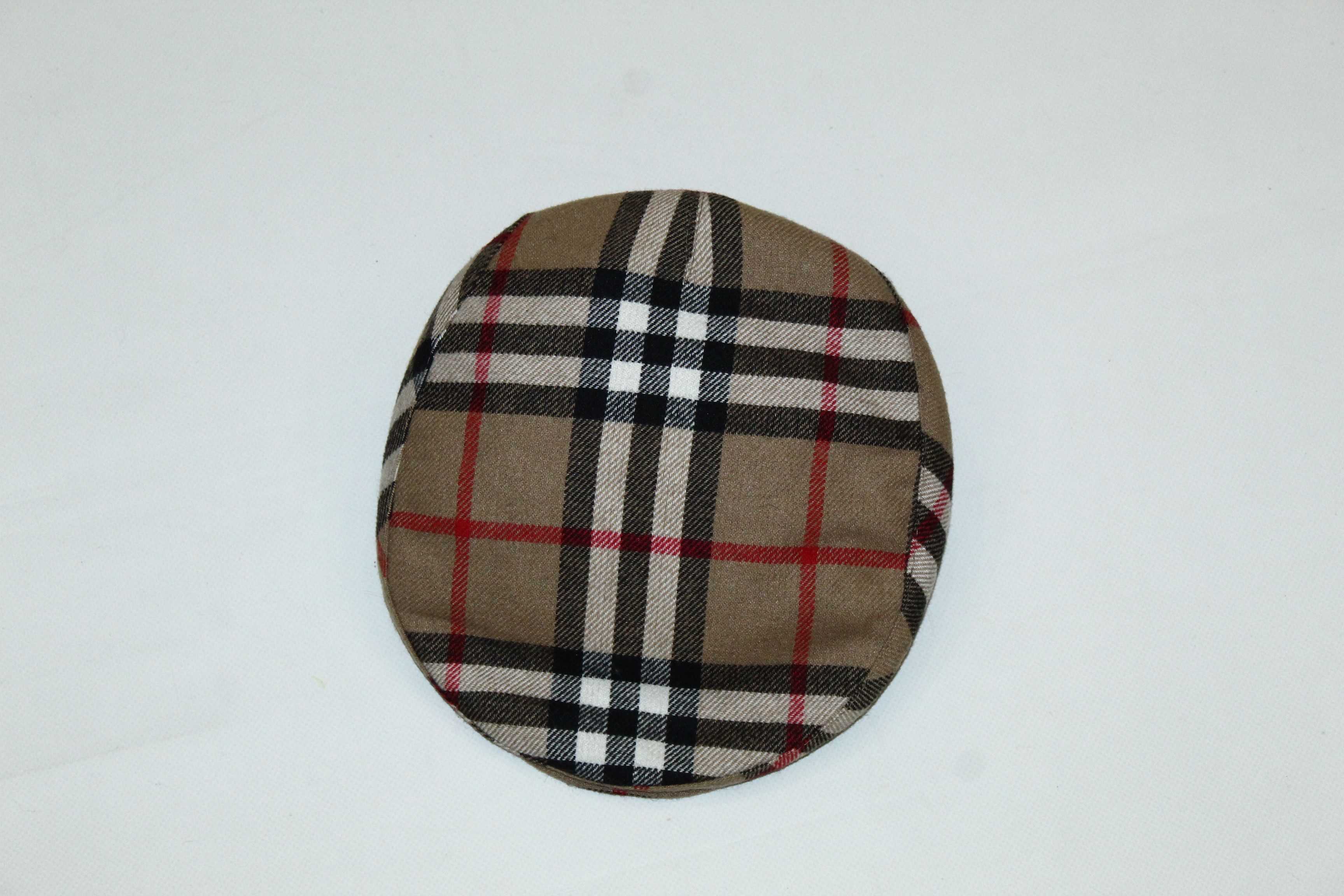 Vintage VTG🔥 80's CIMA Nova Check Flat Cap. Size ONE SIZE - 5 Thumbnail