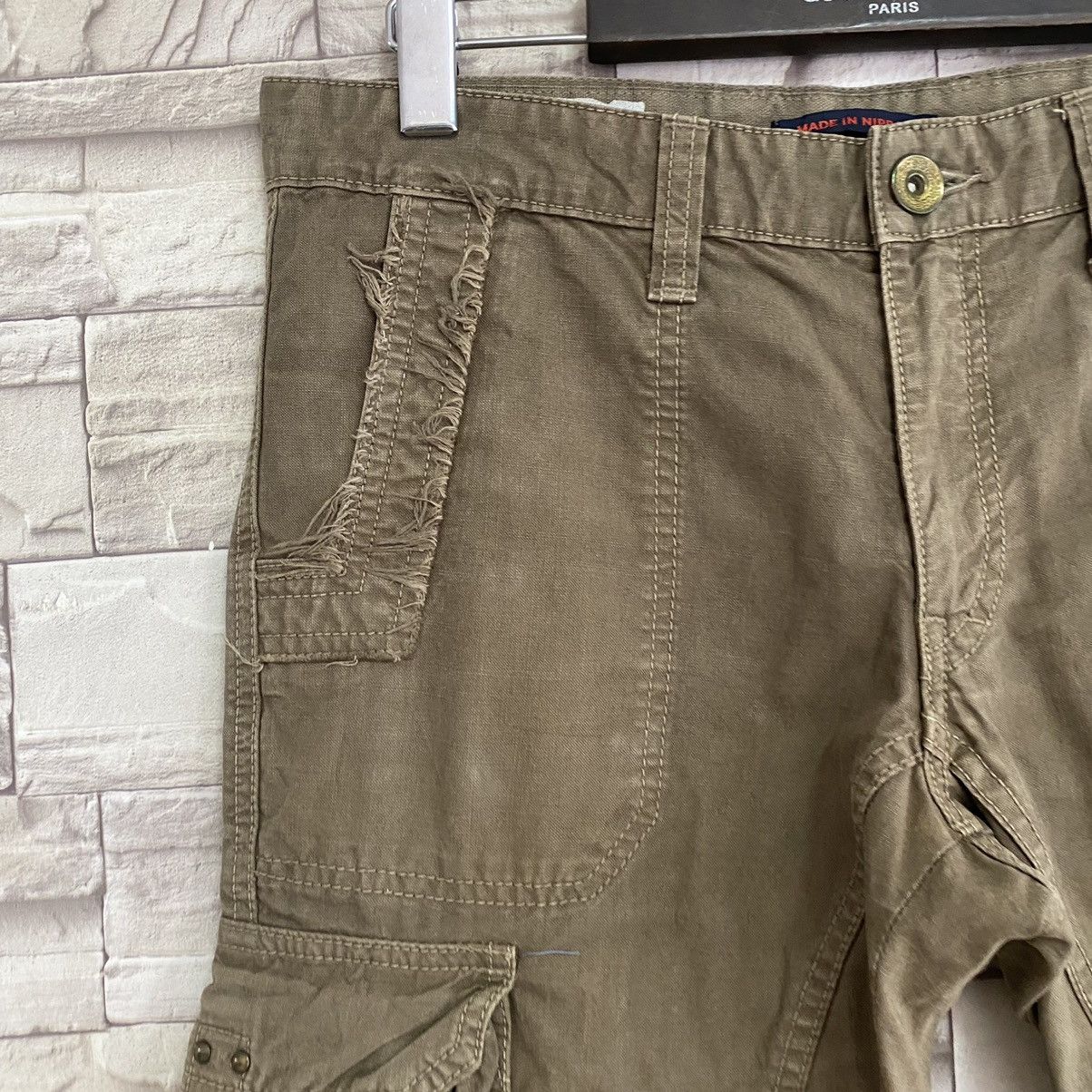 Japanese Brand Japanese Brand SURPLUS Cargo Flares Pants Size US 30 / EU 46 - 6 Thumbnail