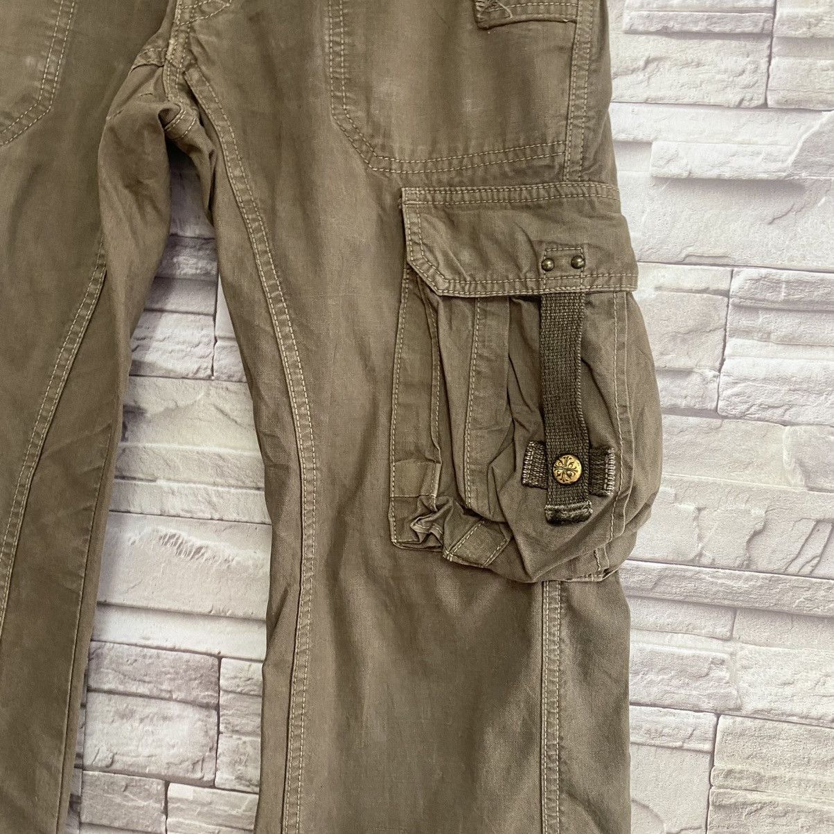 Japanese Brand Japanese Brand SURPLUS Cargo Flares Pants Size US 30 / EU 46 - 9 Thumbnail