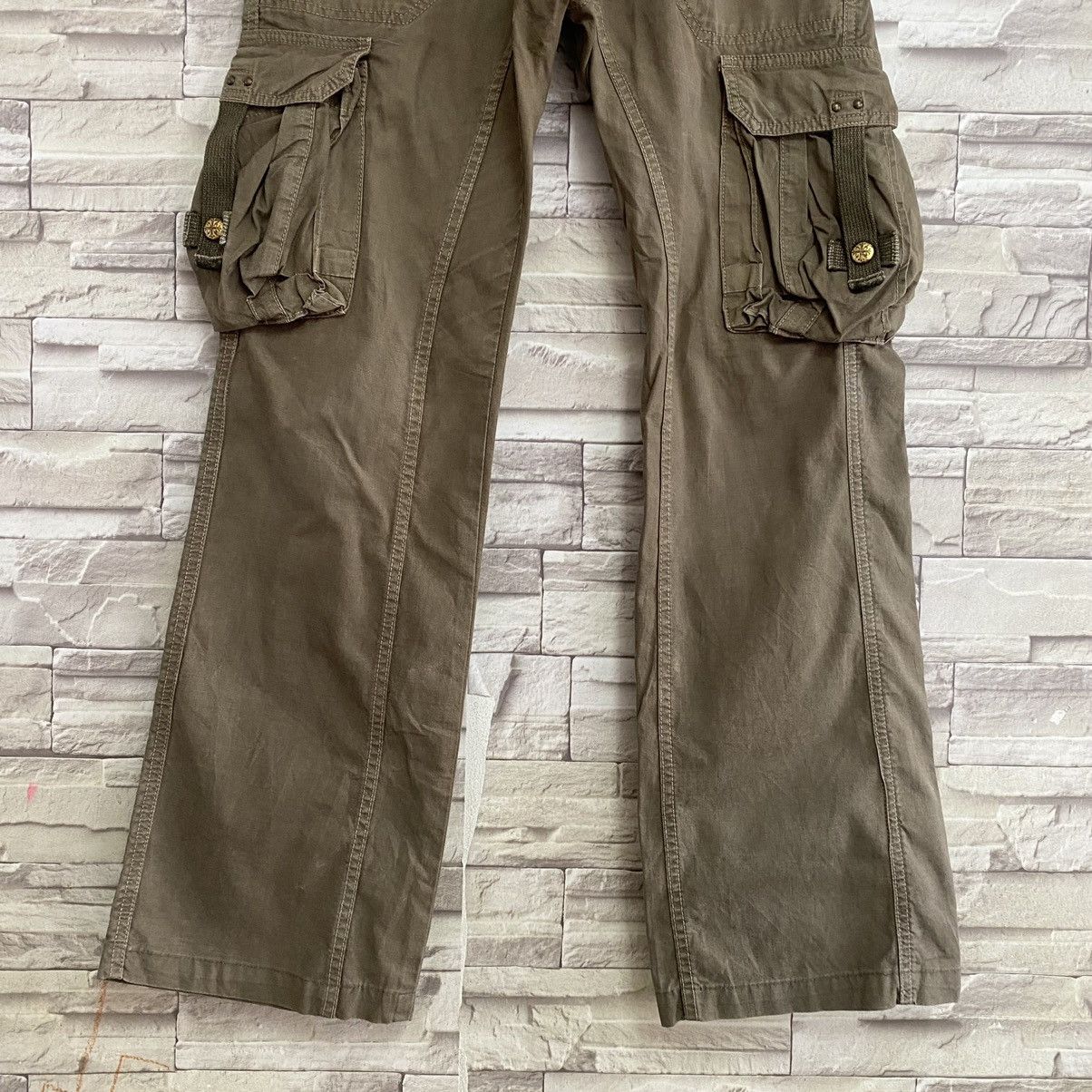 Japanese Brand Japanese Brand SURPLUS Cargo Flares Pants Size US 30 / EU 46 - 5 Thumbnail