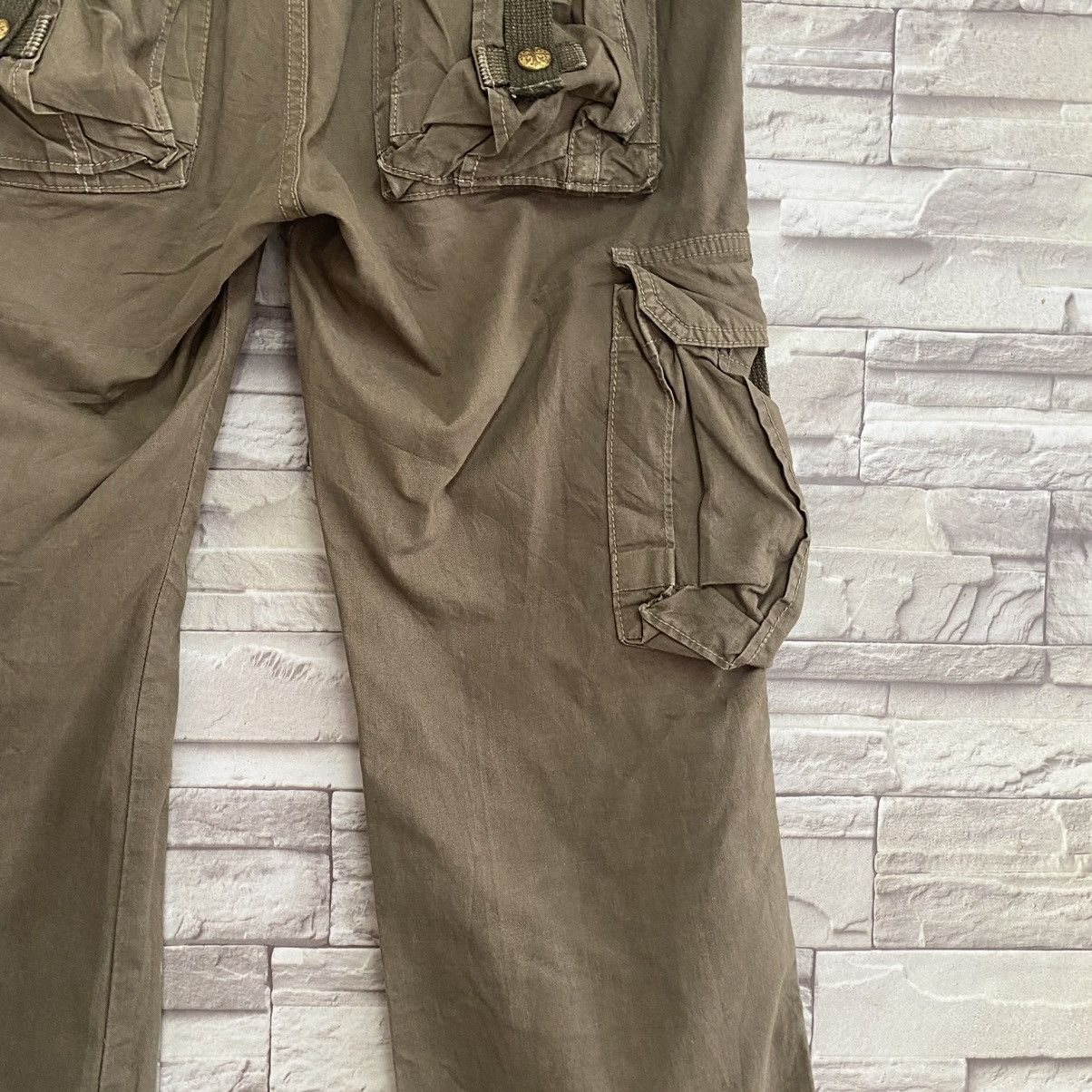 Japanese Brand Japanese Brand SURPLUS Cargo Flares Pants Size US 30 / EU 46 - 18 Thumbnail