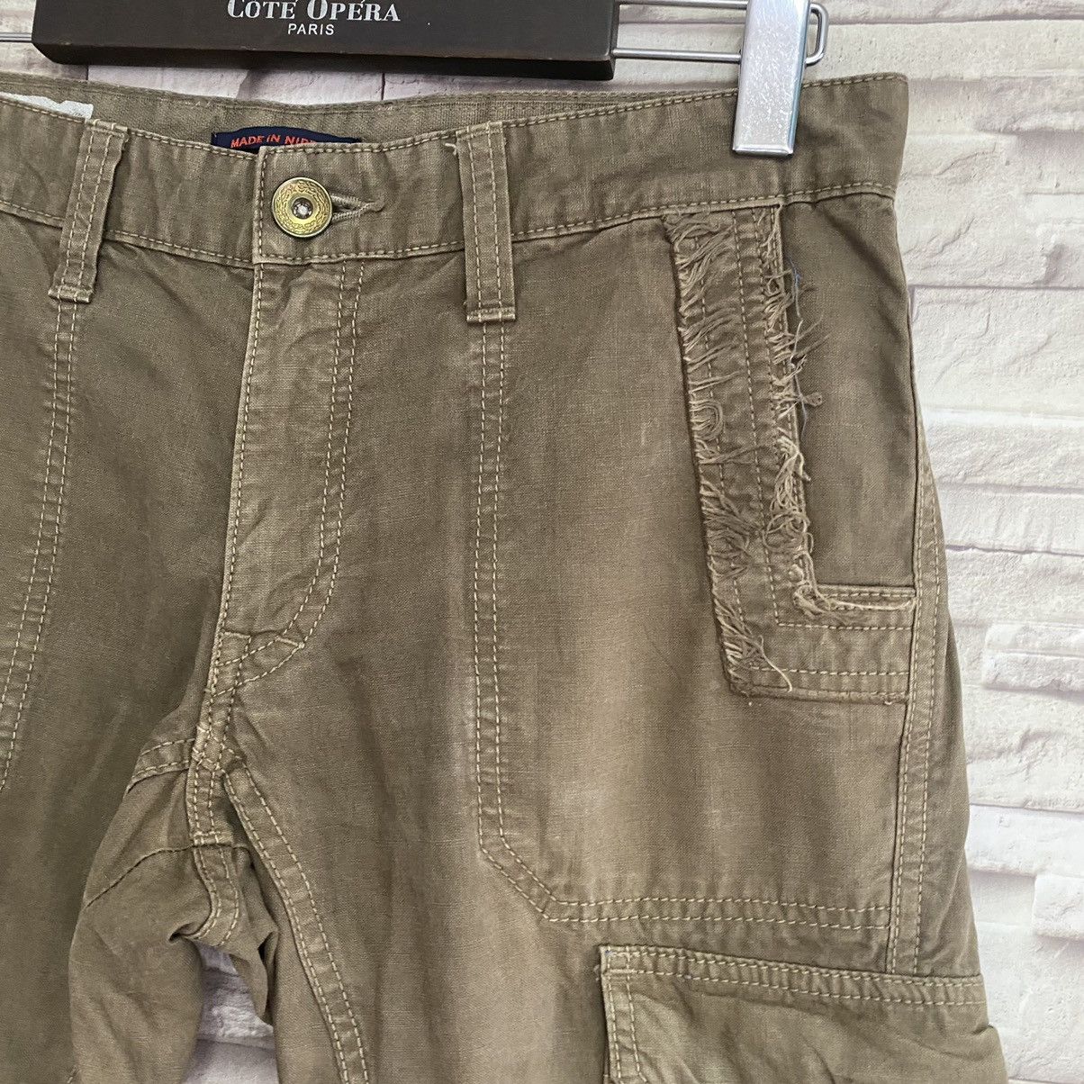 Japanese Brand Japanese Brand SURPLUS Cargo Flares Pants Size US 30 / EU 46 - 7 Thumbnail