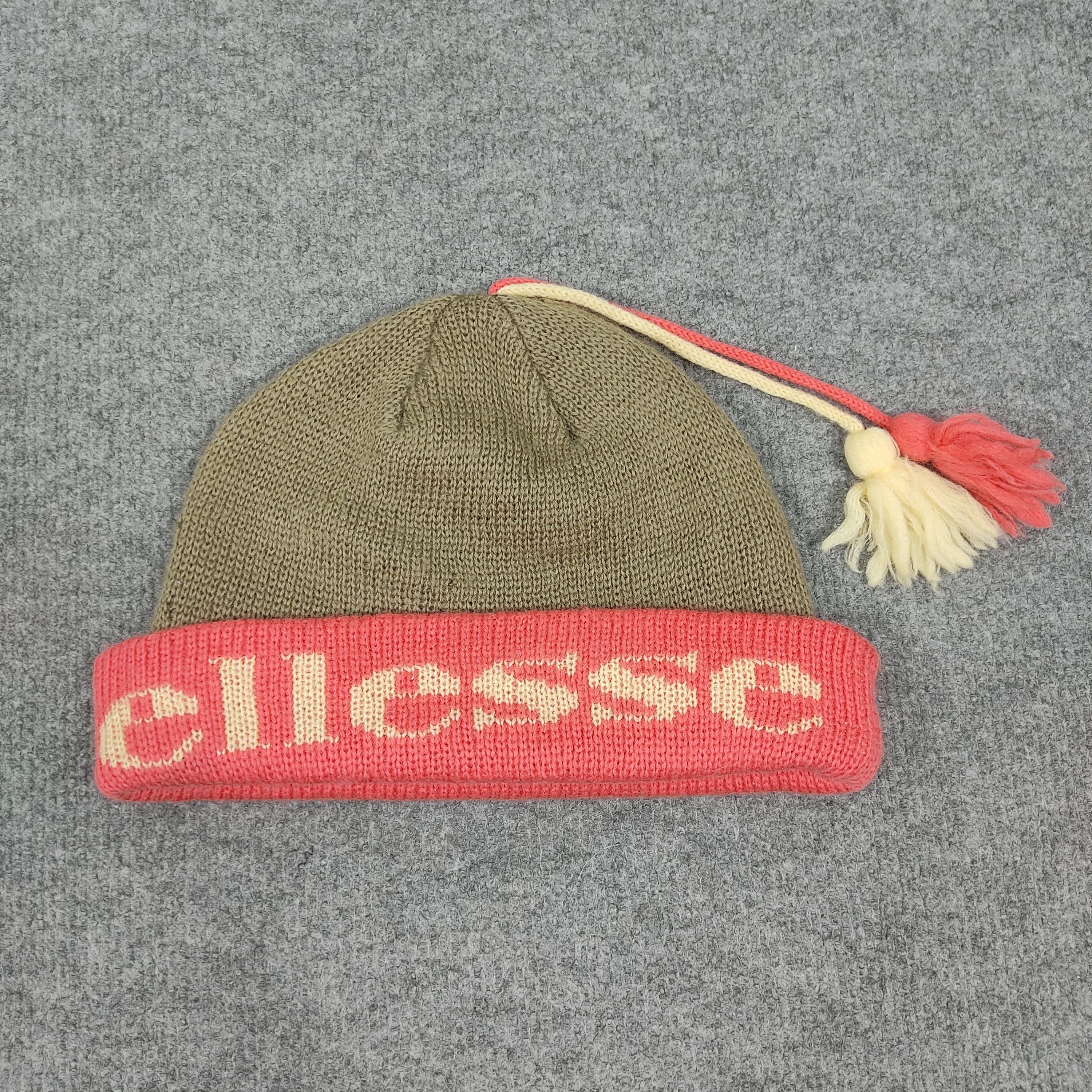 Ellesse × Vintage Vintage Ellesse Beanie Hat B918 Size ONE SIZE - 5 Thumbnail