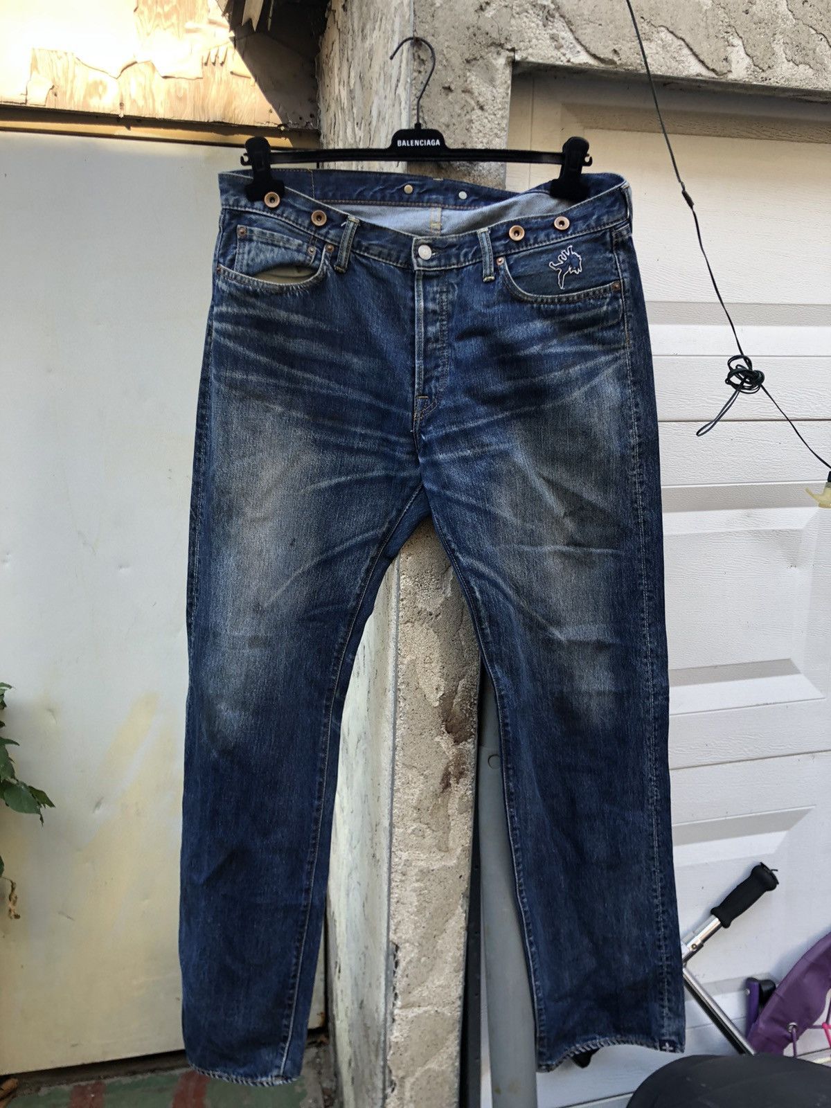 Yohji Yamamoto Yohji Yamamoto Painter Denim Size US 36 / EU 52 - 1 Thumbnail