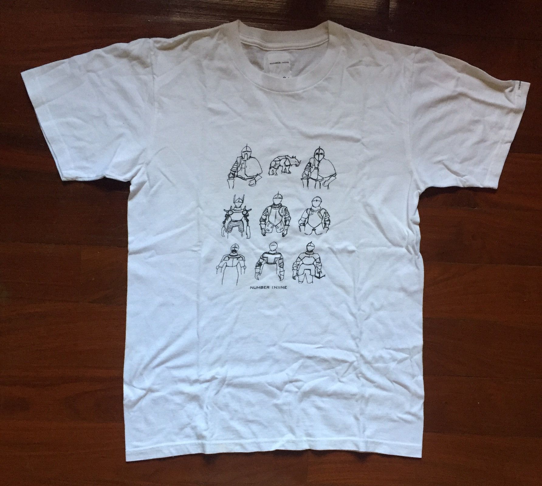 Number (N)ine Number (N)ine Knights By giovanni estevez T Shirt