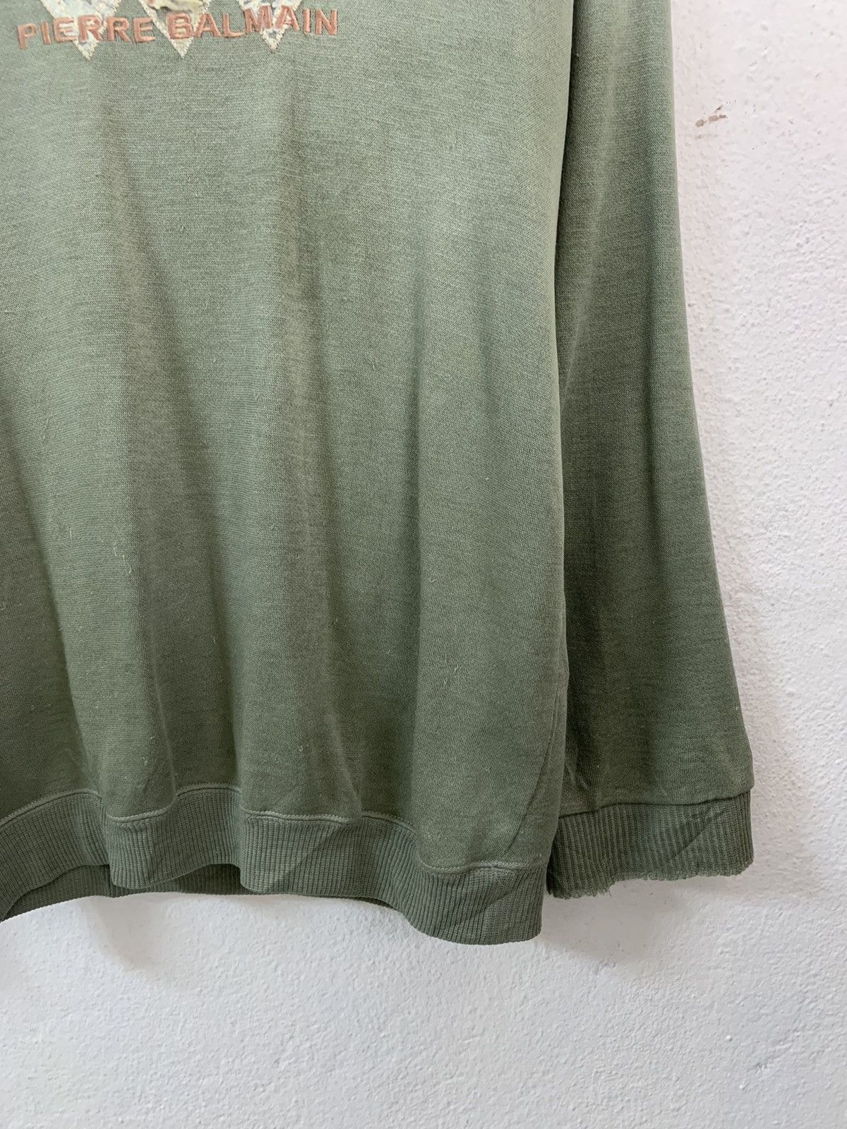 Pierre Balmain Pierre Balmain Vent Vert Sweatshirt Size US M / EU 48-50 / 2 - 2 Thumbnail