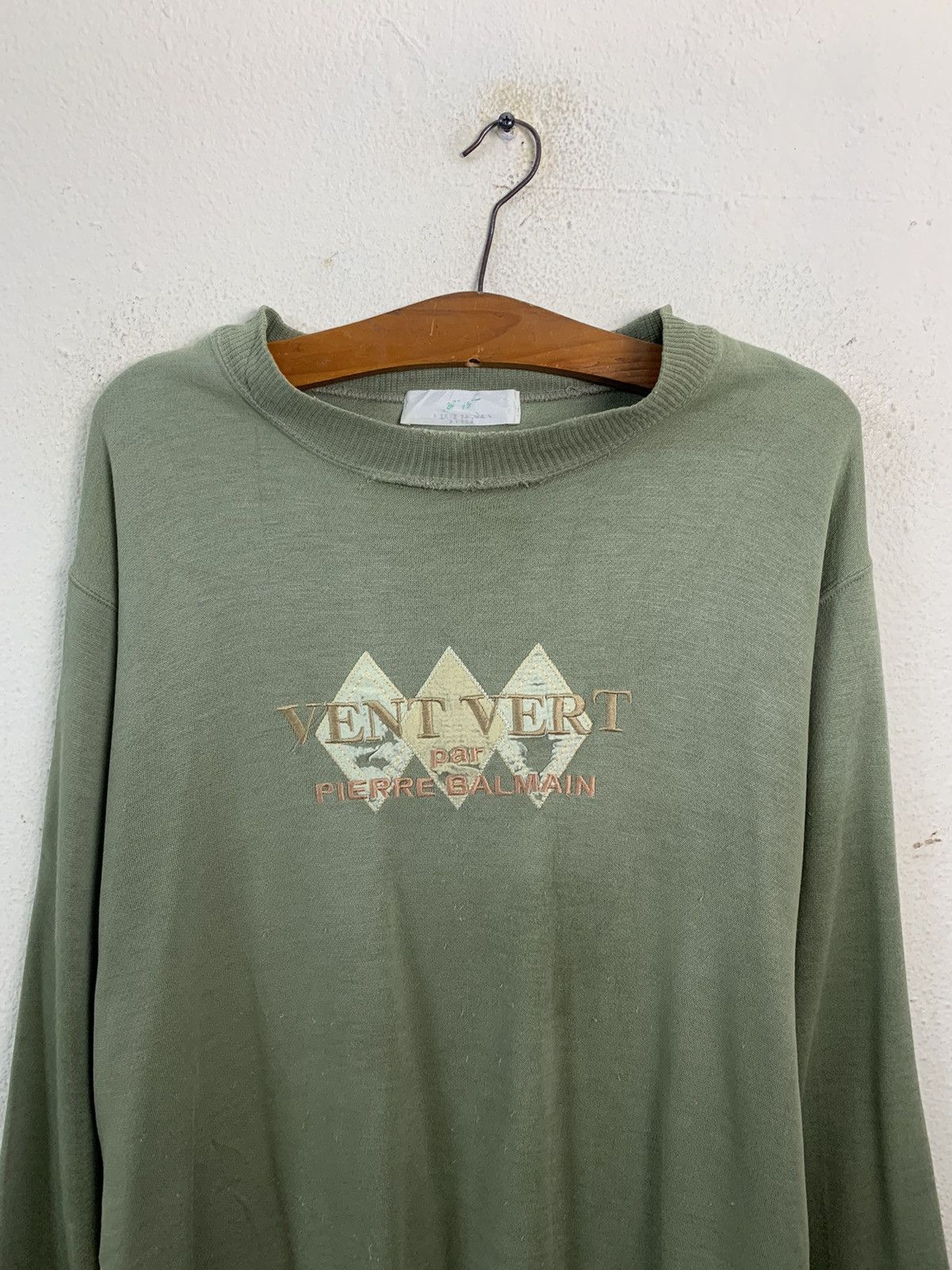 Pierre Balmain Pierre Balmain Vent Vert Sweatshirt Size US M / EU 48-50 / 2 - 4 Thumbnail