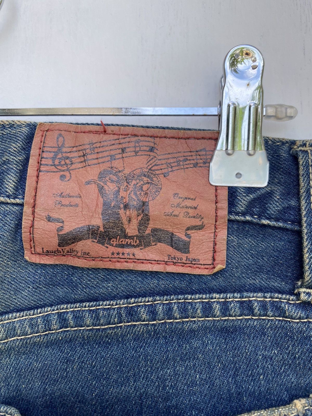 Hysteric Glamour × Japanese Brand × PPFM JAPANESE BRAND LAUGH VALLEY DESTROYED PANTS SEDITIONARIES Size US 32 / EU 48 - 5 Thumbnail