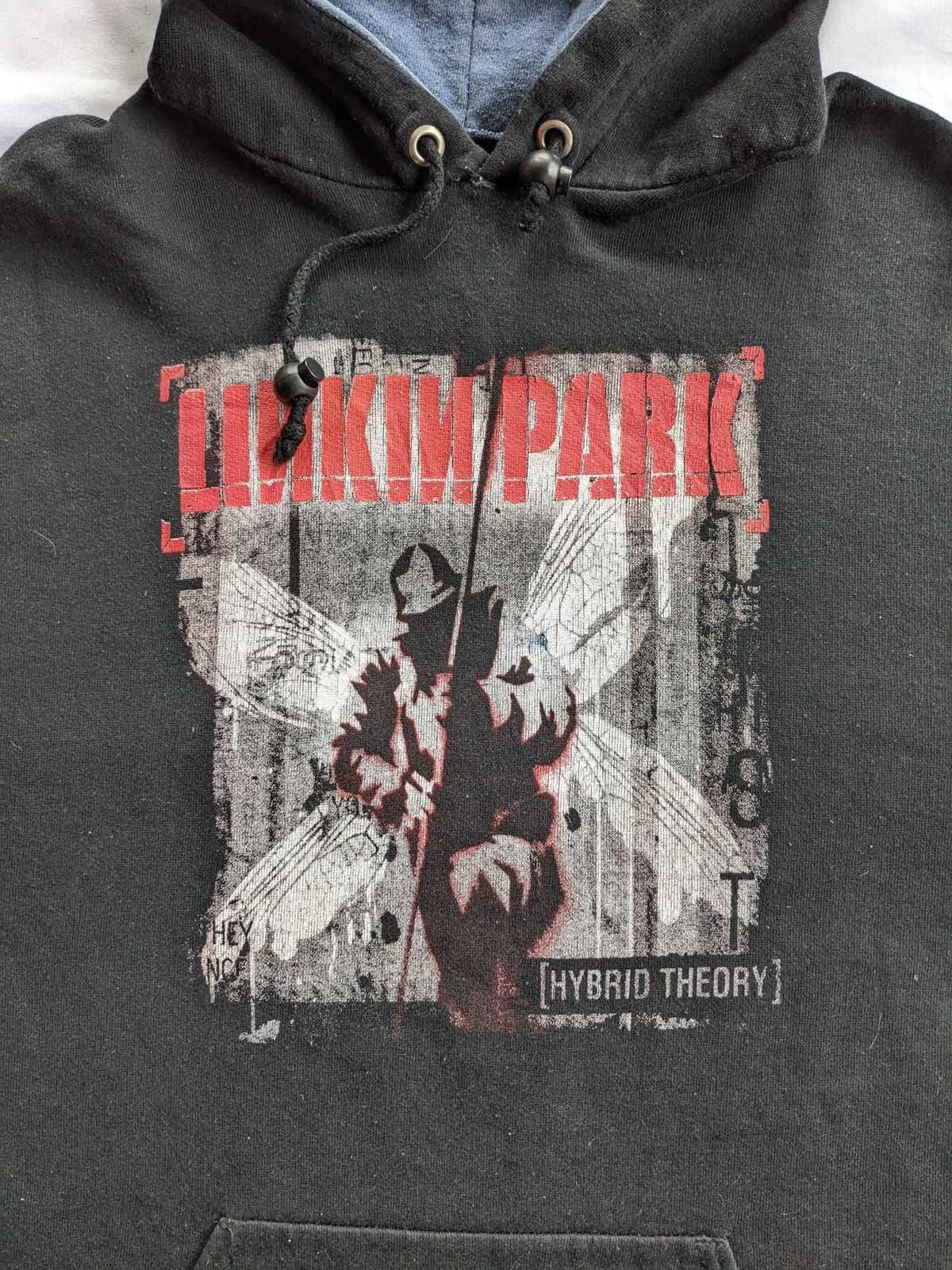 Band Tees × Vintage Vintage 2000 Linkin Park Hybrid Theory hoodie Size US XL / EU 56 / 4 - 4 Thumbnail