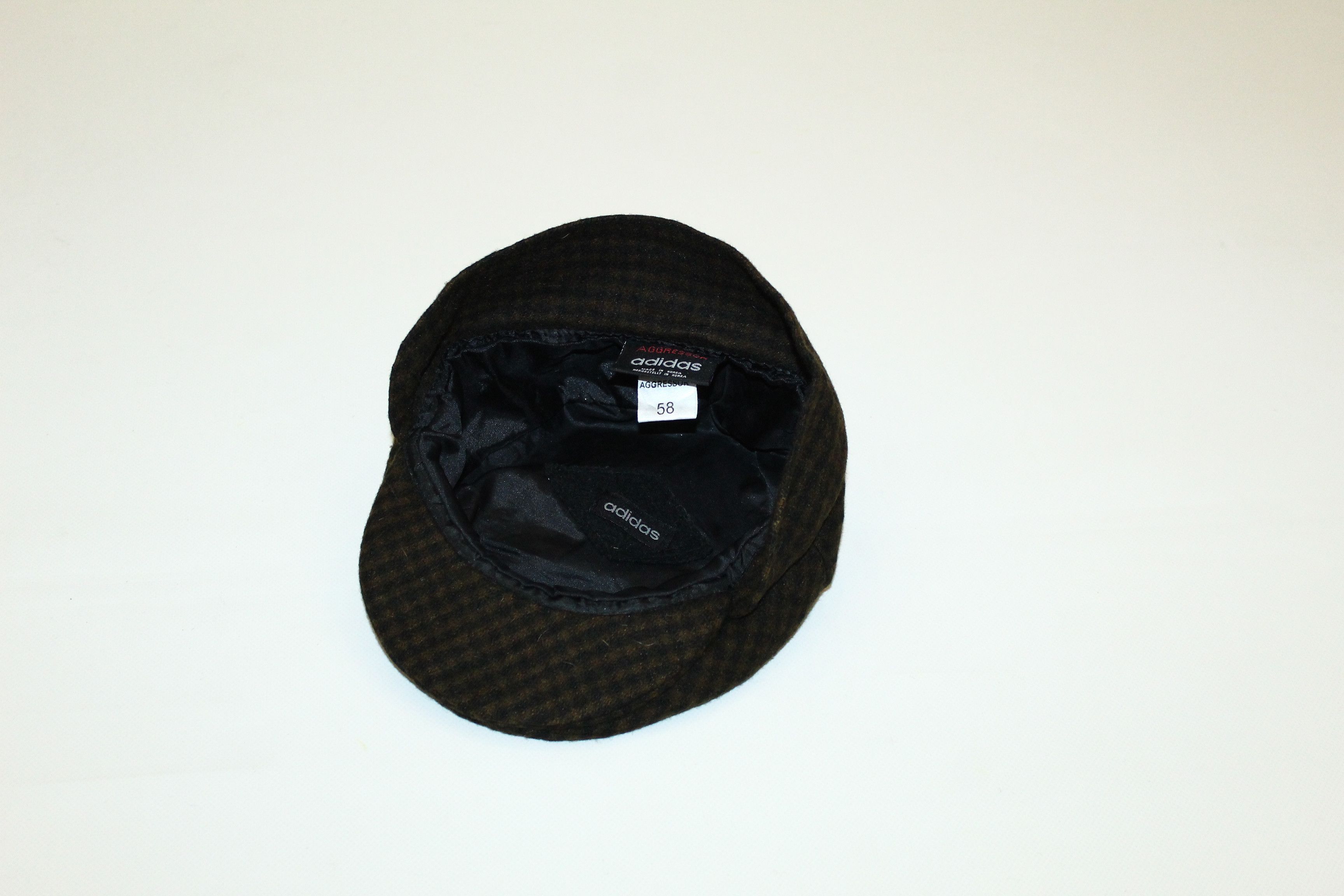 Adidas 💥RARE VTG💥 90s Adidas Aggressor Wool Tweed Hat Size ONE SIZE - 7 Thumbnail