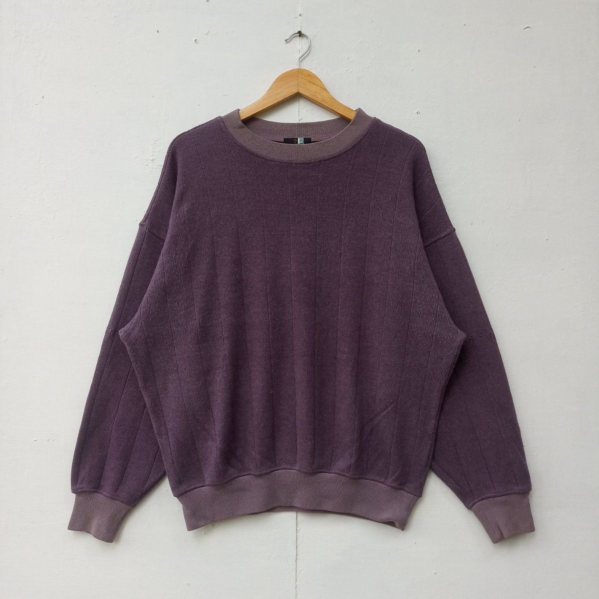 Japanese Brand Santa fe big logo stitch crewneck sweater Size US L / EU 52-54 / 3 - 2 Thumbnail