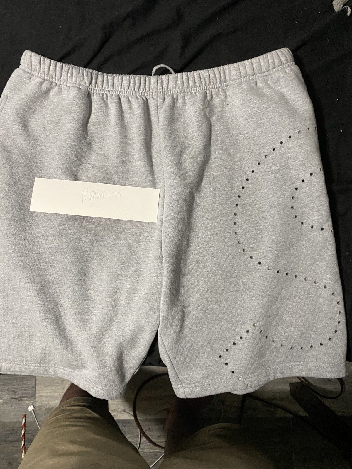 Supreme laser cut s logo orders sweatshorts