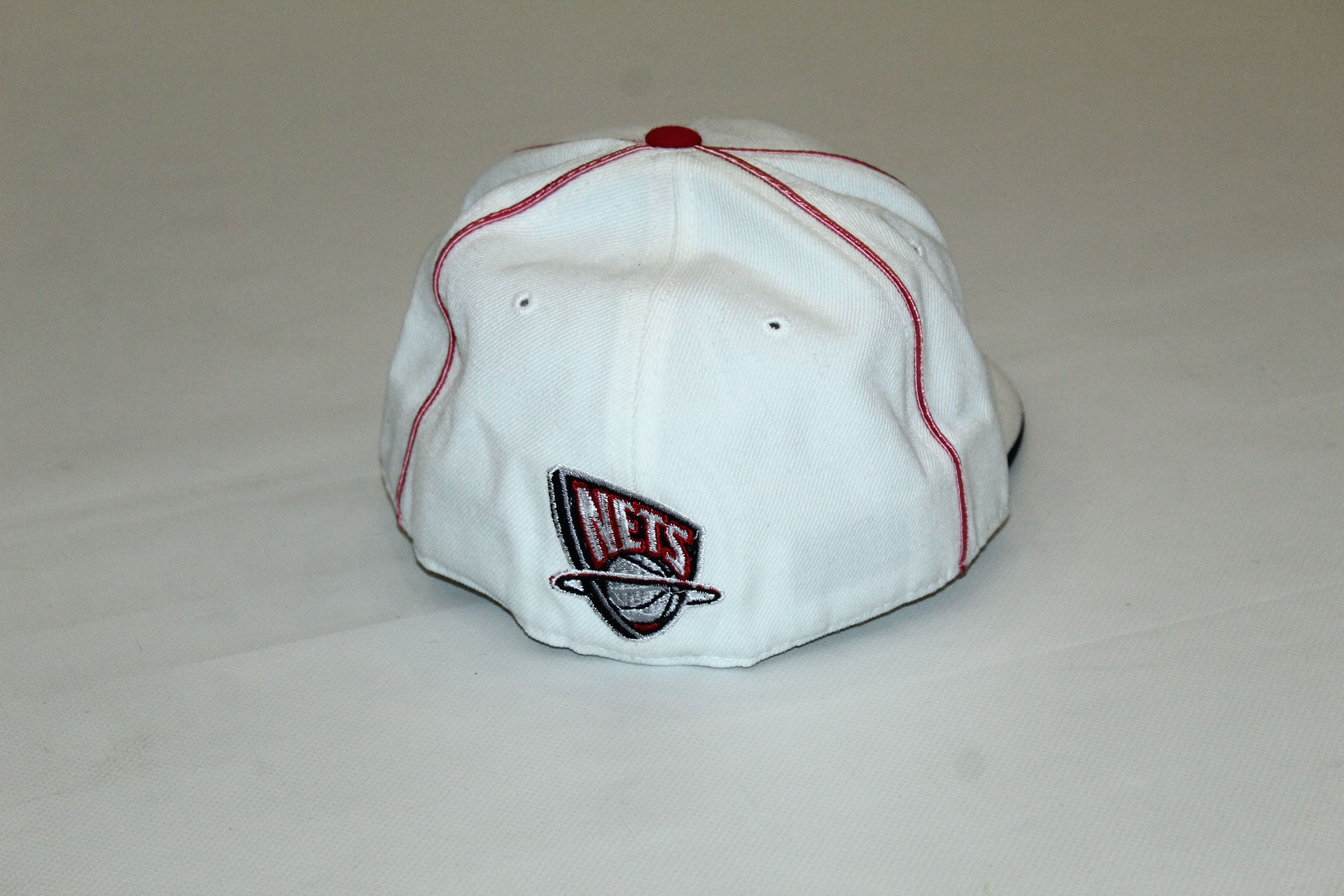 New Era VTG🔥New Era Brooklyn Nets Cap 7 1/4 Size ONE SIZE - 3 Thumbnail