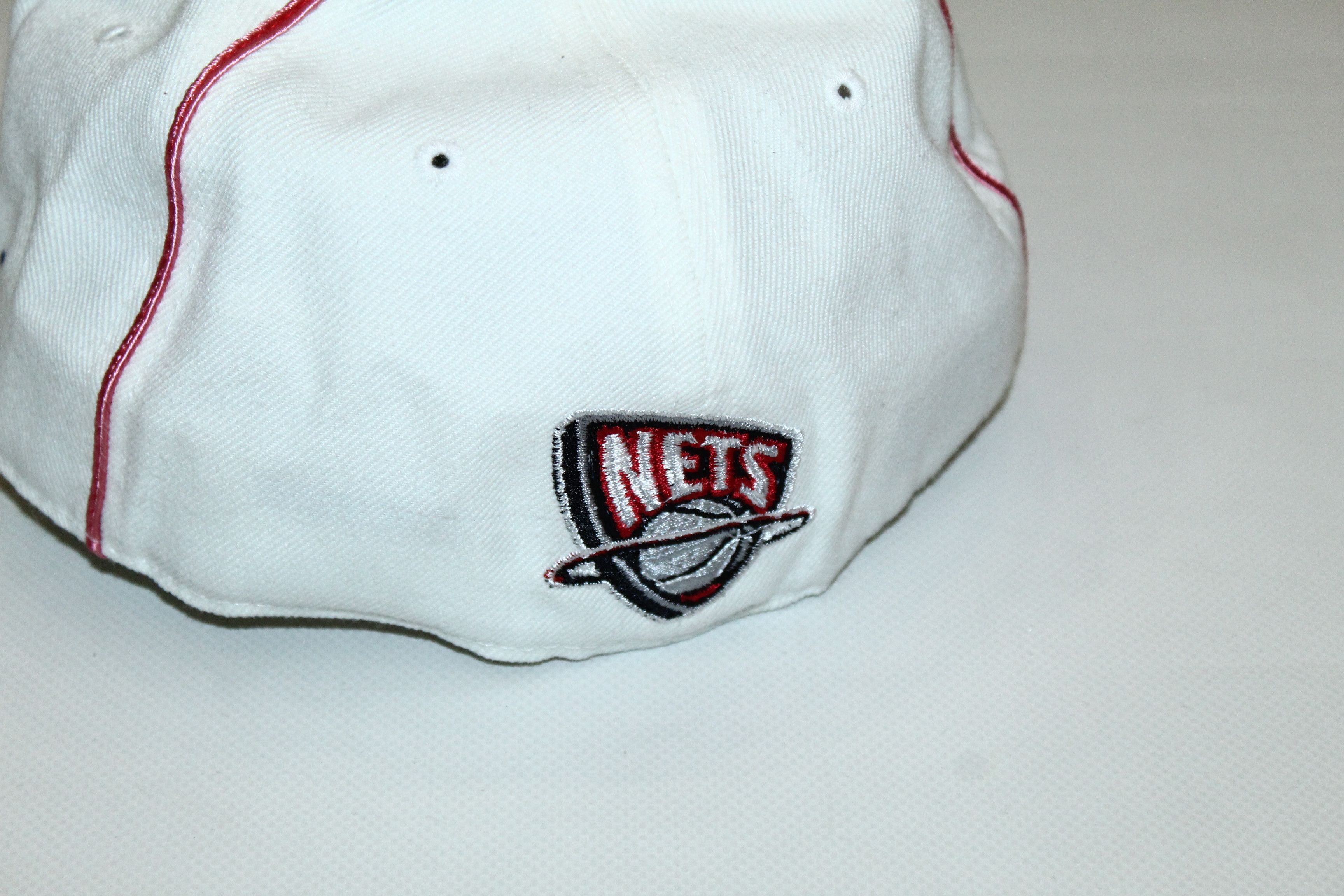New Era VTG🔥New Era Brooklyn Nets Cap 7 1/4 Size ONE SIZE - 5 Thumbnail
