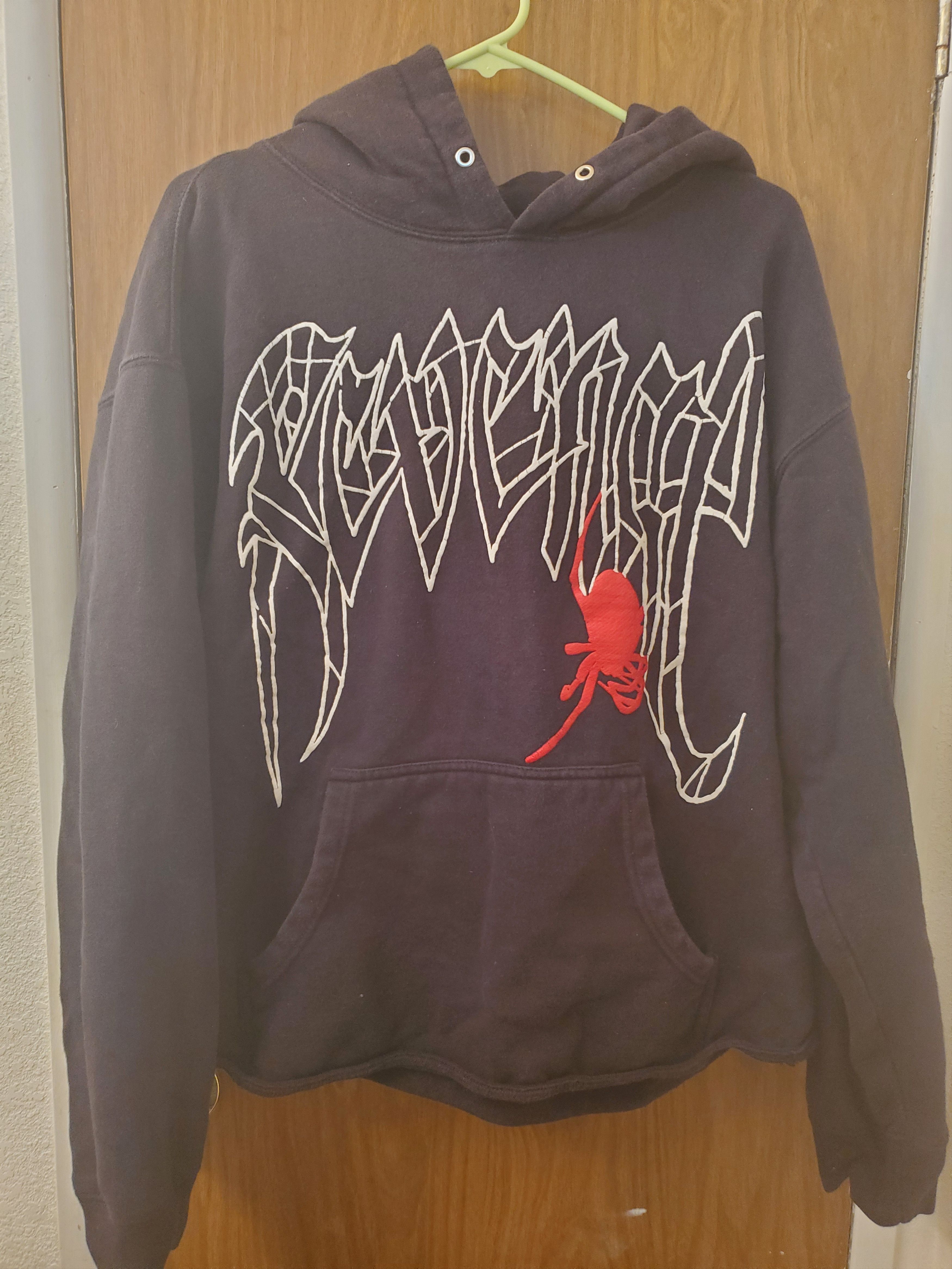 Shops Revenge Spider Web Hoodie, XXL