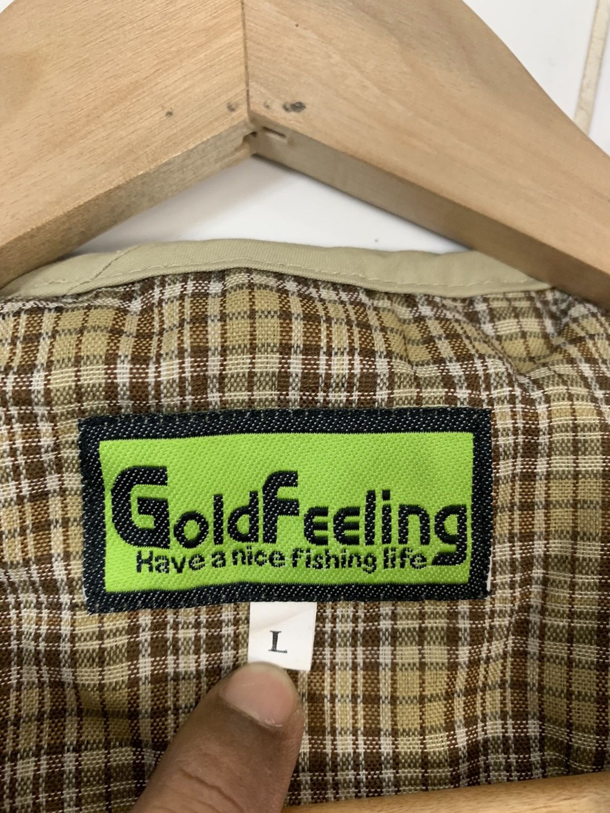Japanese Brand Gold Feeling Multipocket Tactical Fishing Vest Size US M / EU 48-50 / 2 - 4 Thumbnail