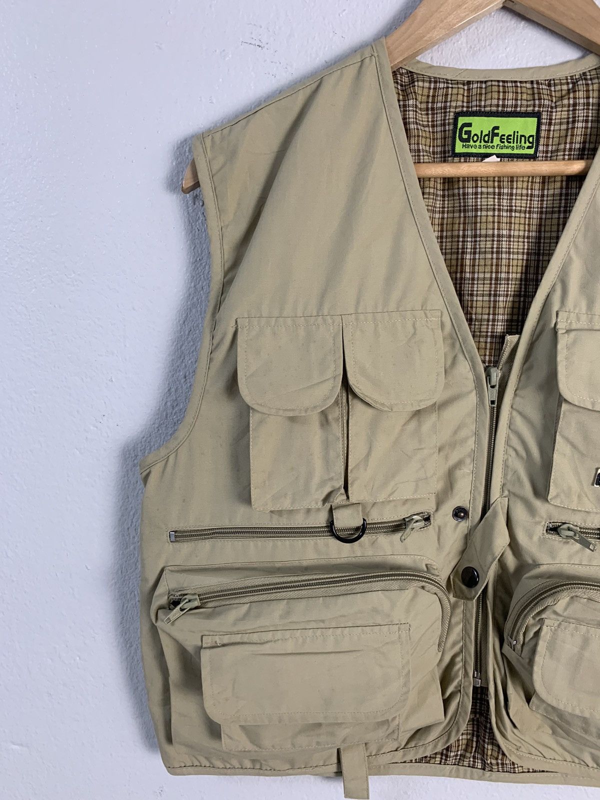 Japanese Brand Gold Feeling Multipocket Tactical Fishing Vest Size US M / EU 48-50 / 2 - 3 Thumbnail