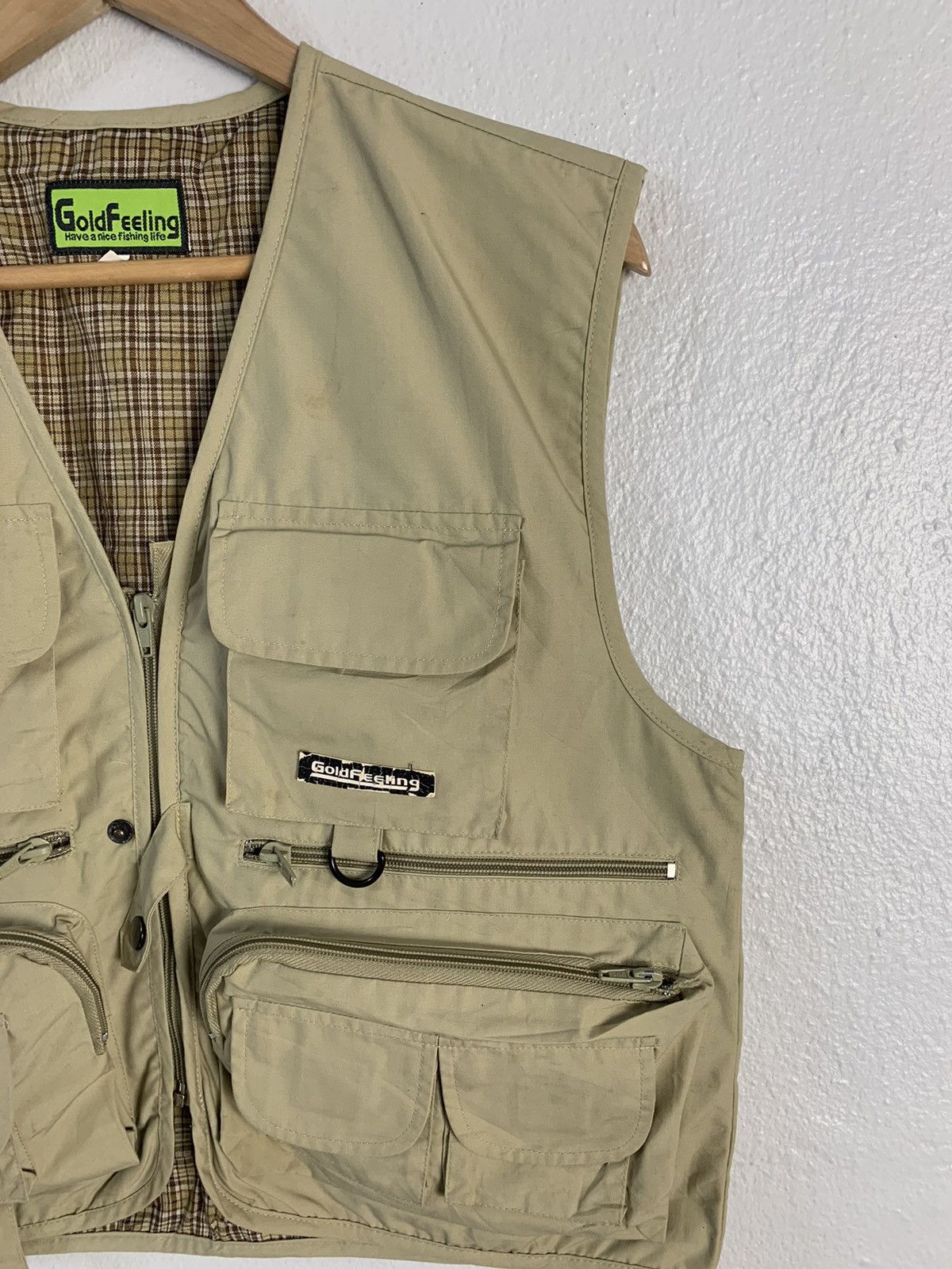 Japanese Brand Gold Feeling Multipocket Tactical Fishing Vest Size US M / EU 48-50 / 2 - 2 Thumbnail