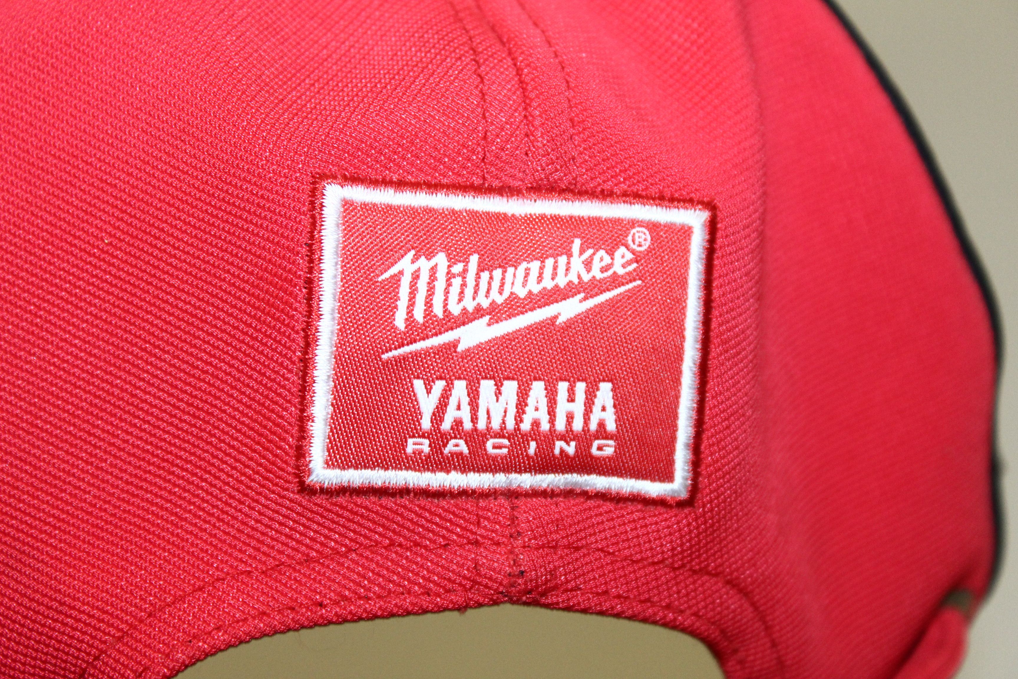Yamaha VTG 🔥 Milwaukee Yamaha Racing Team Cap Size ONE SIZE - 6 Thumbnail