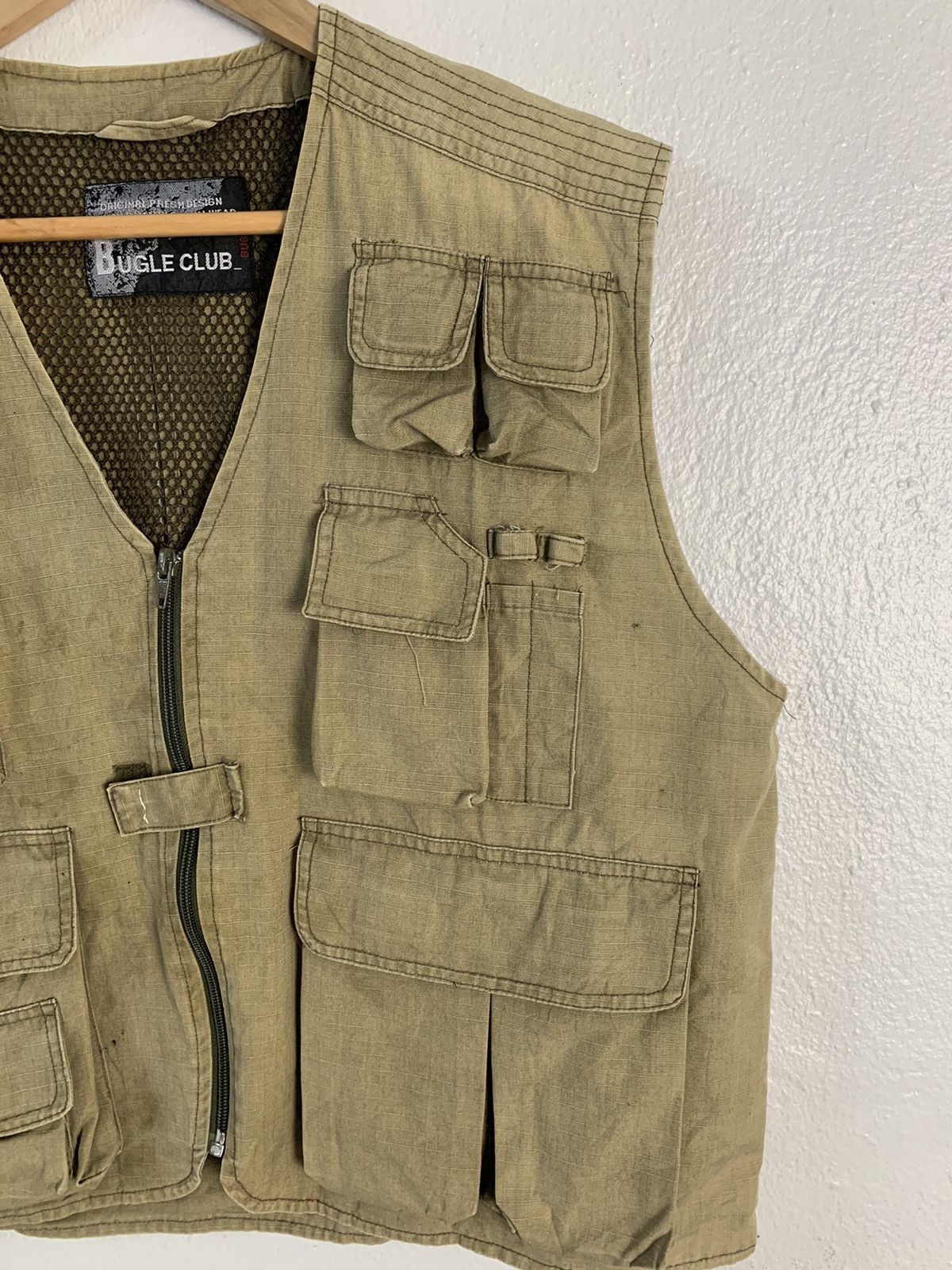 Japanese Brand Bugle Club Multipocket Tactical Fishing Vest Size US M / EU 48-50 / 2 - 2 Thumbnail