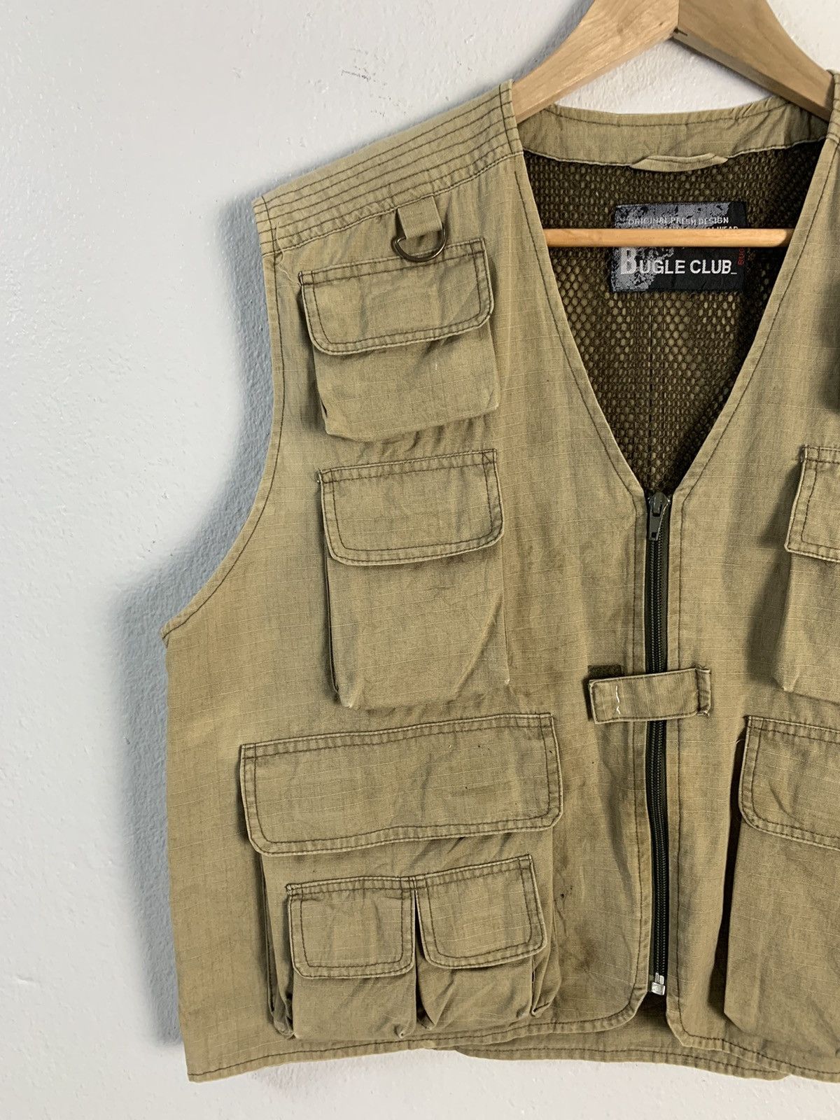 Japanese Brand Bugle Club Multipocket Tactical Fishing Vest Size US M / EU 48-50 / 2 - 3 Thumbnail
