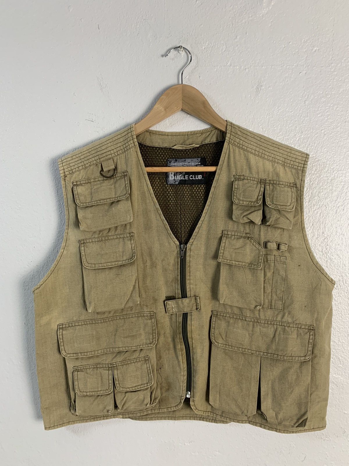 Japanese Brand Bugle Club Multipocket Tactical Fishing Vest Size US M / EU 48-50 / 2 - 1 Thumbnail