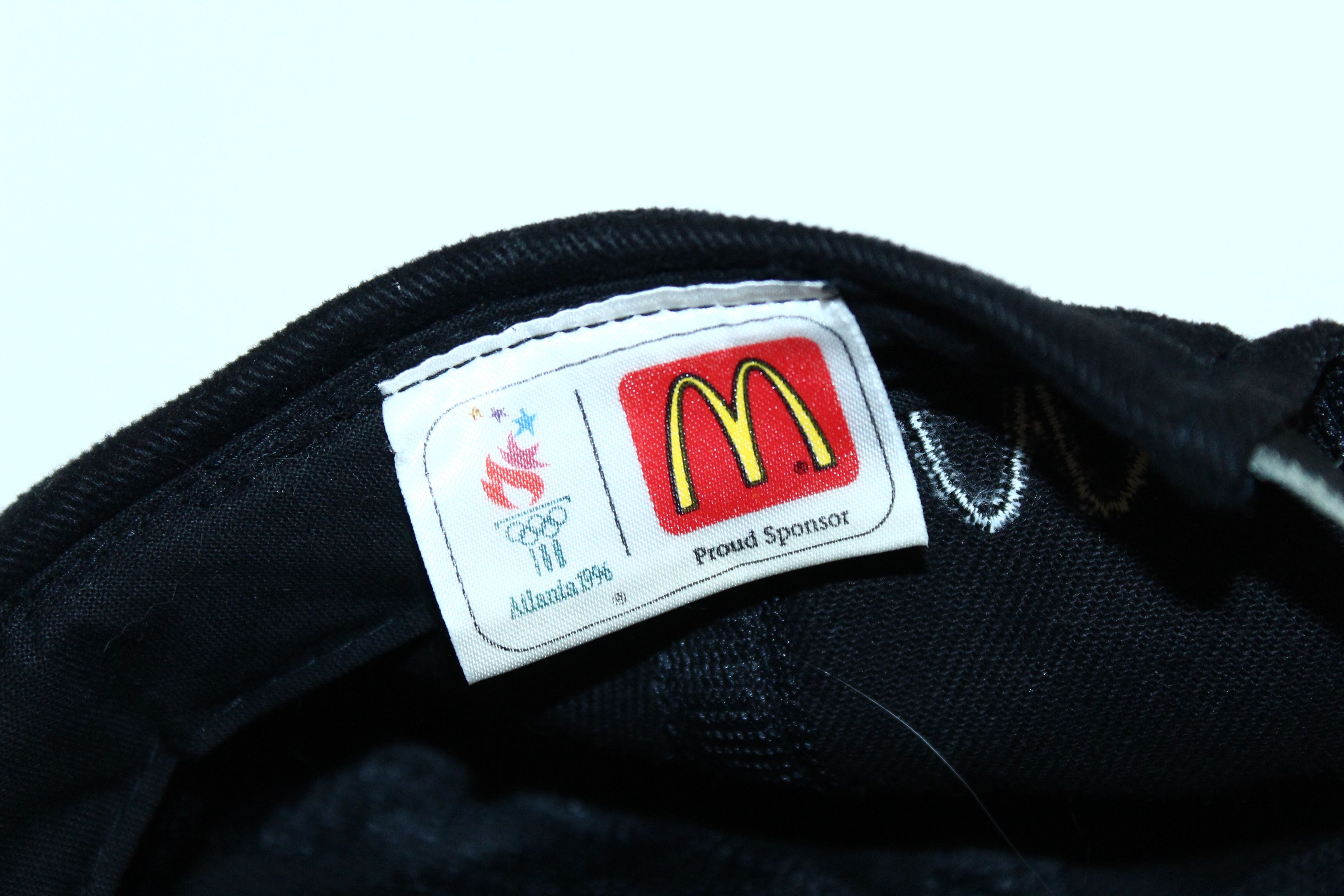 USA Olympics VTG💥Atlanta 1996 Olympics x McDonald’s Denim Cap Size ONE SIZE - 6 Thumbnail